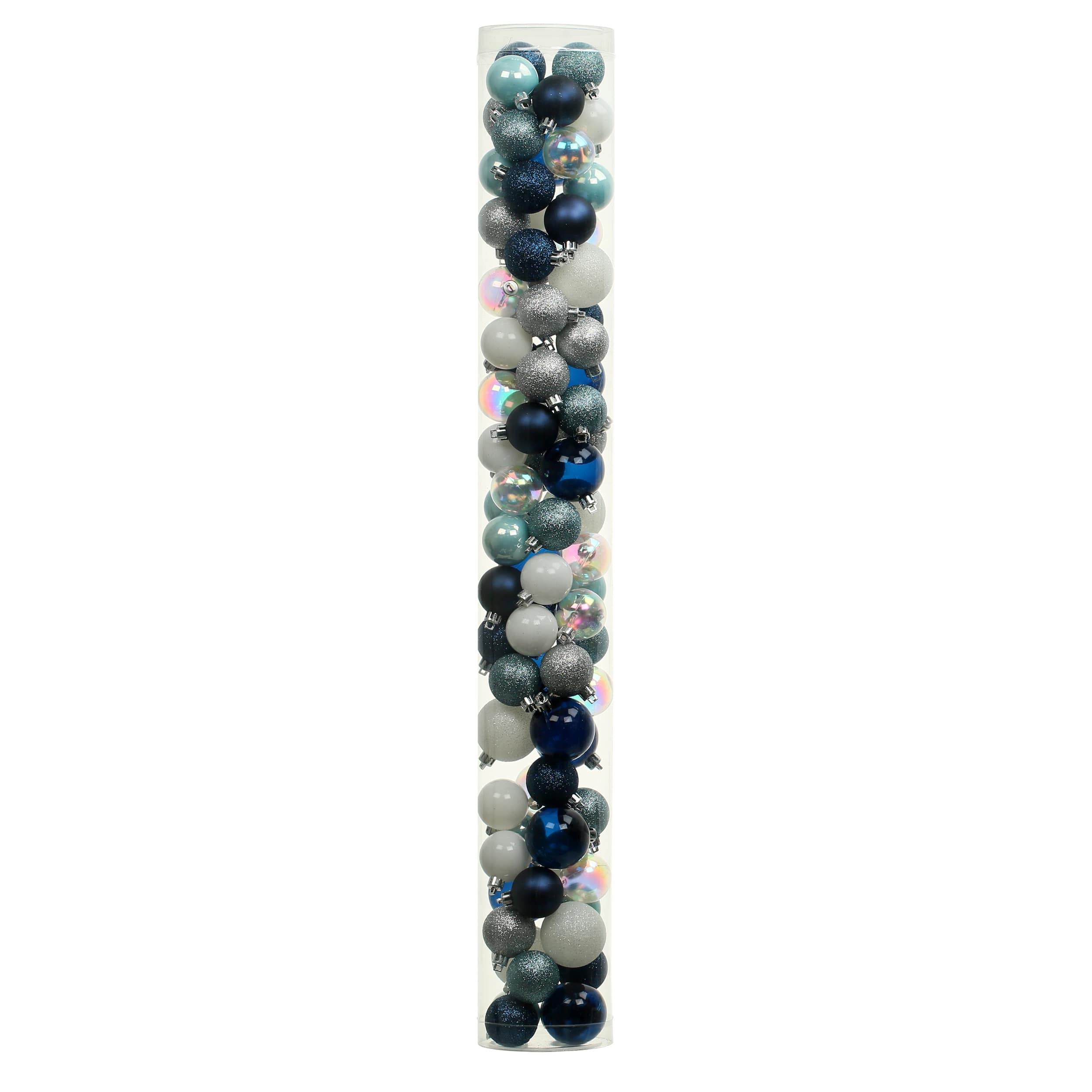 80 Pack Frosted Fairytale Shatterproof Ball Ornaments by Ashland&#xAE;