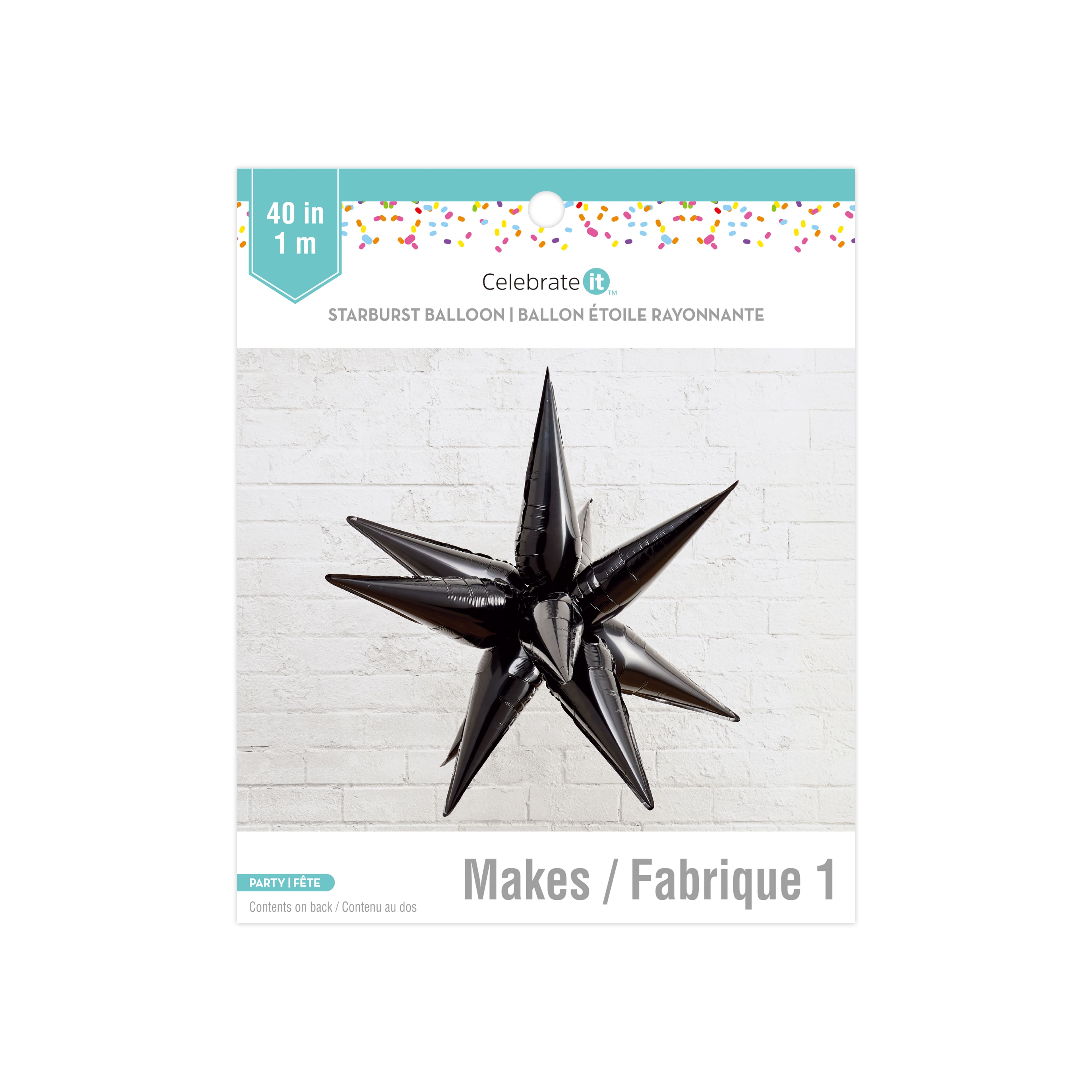 40&#x22; Starburst Foil Balloon by Celebrate It&#x2122;
