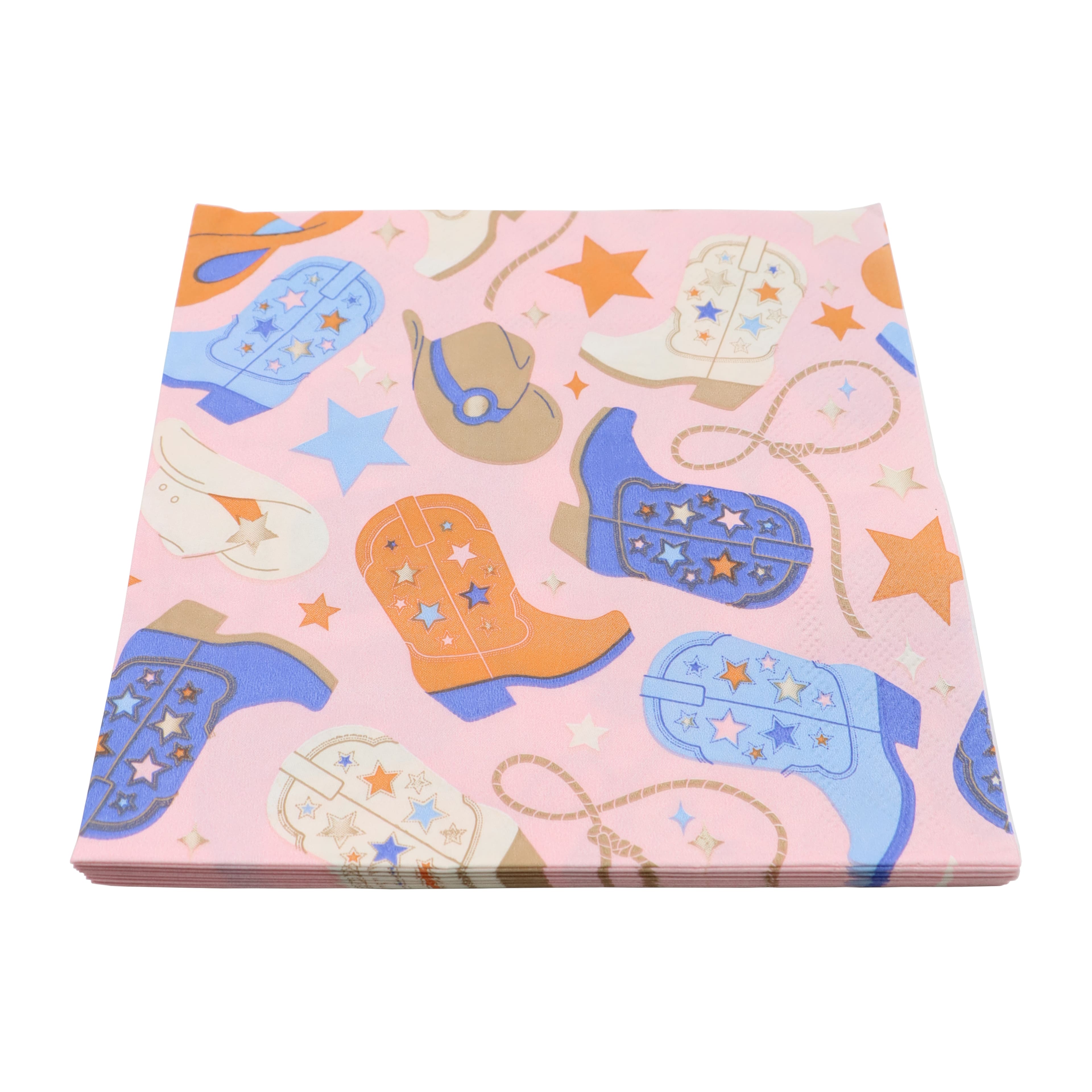 Serviettes Bottes et chapeaux western, 20 unités par Celebrate It