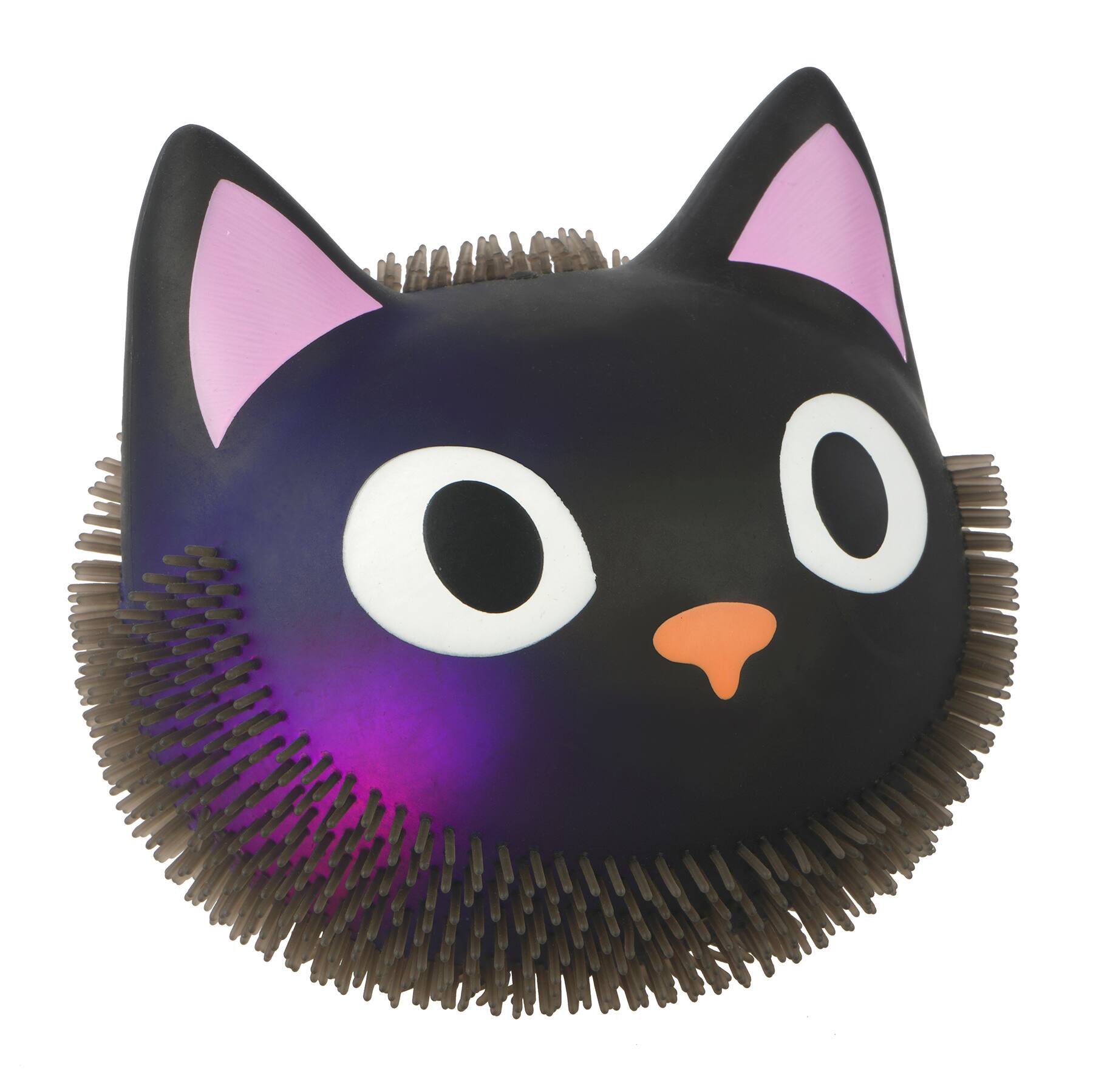 5&#x22; Black Cat Light-Up Puffer Toy by Creatology&#x2122;