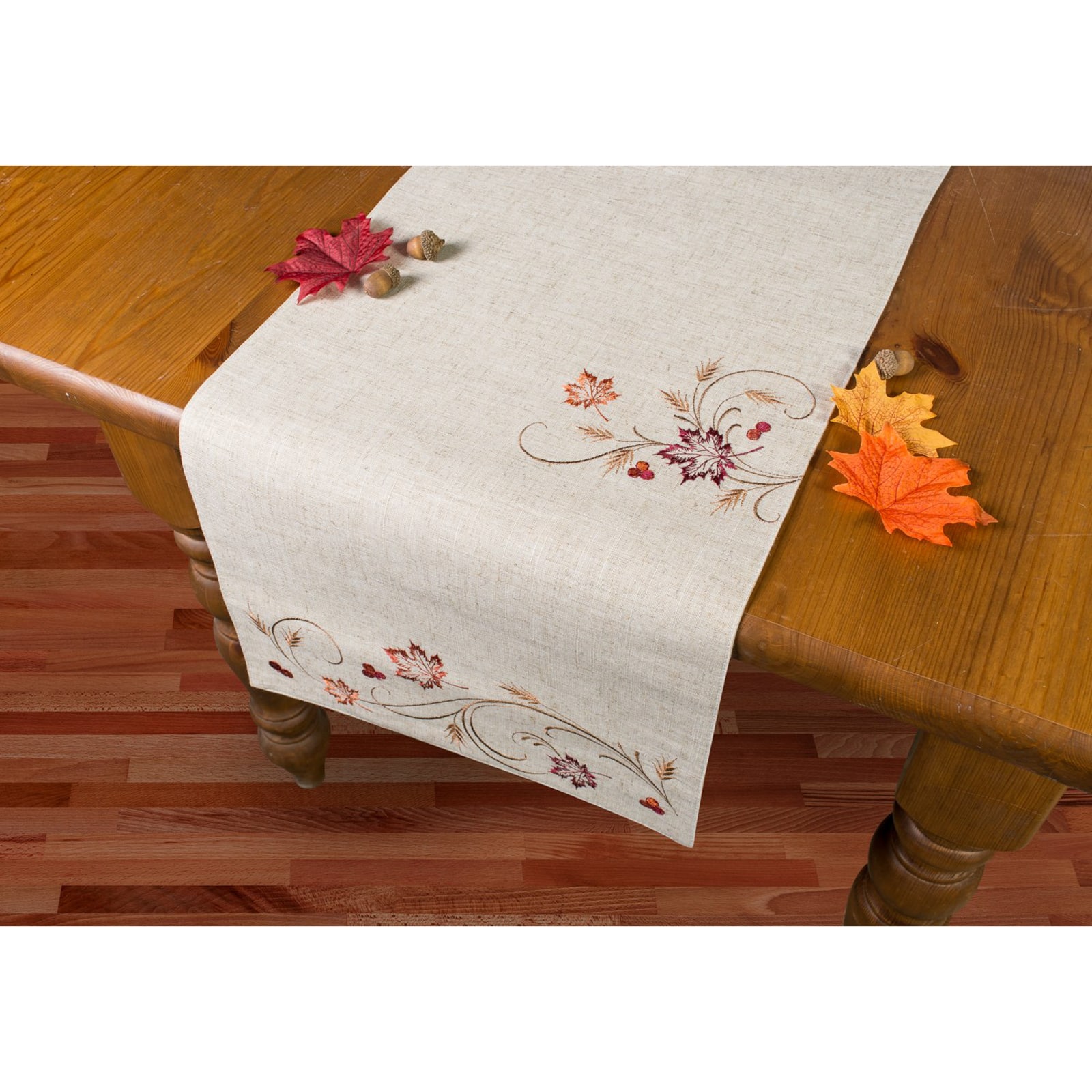 DII® 70" Autumn Wheat Table Runner