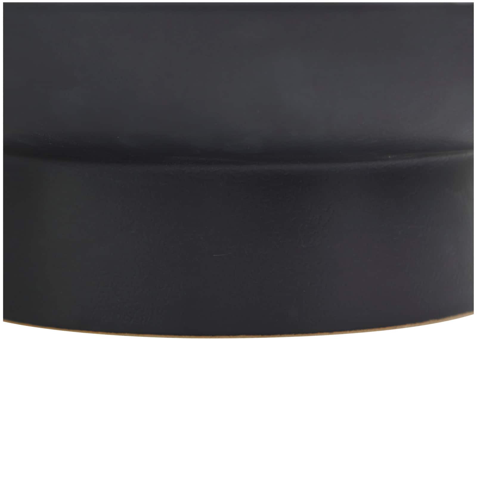 16" Matte Black Decorative Ceramic Tabletop Bowl