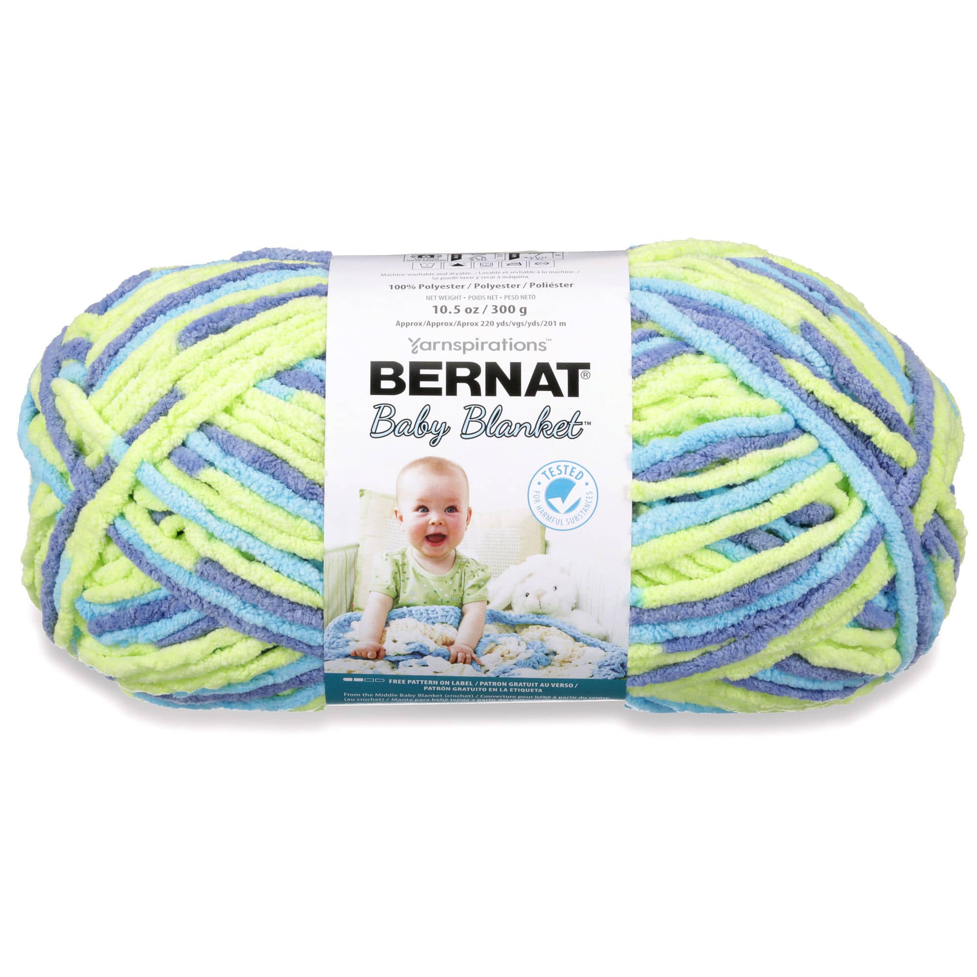 4 Pack Bernat&#xAE; Baby Blanket&#x2122; Yarn 