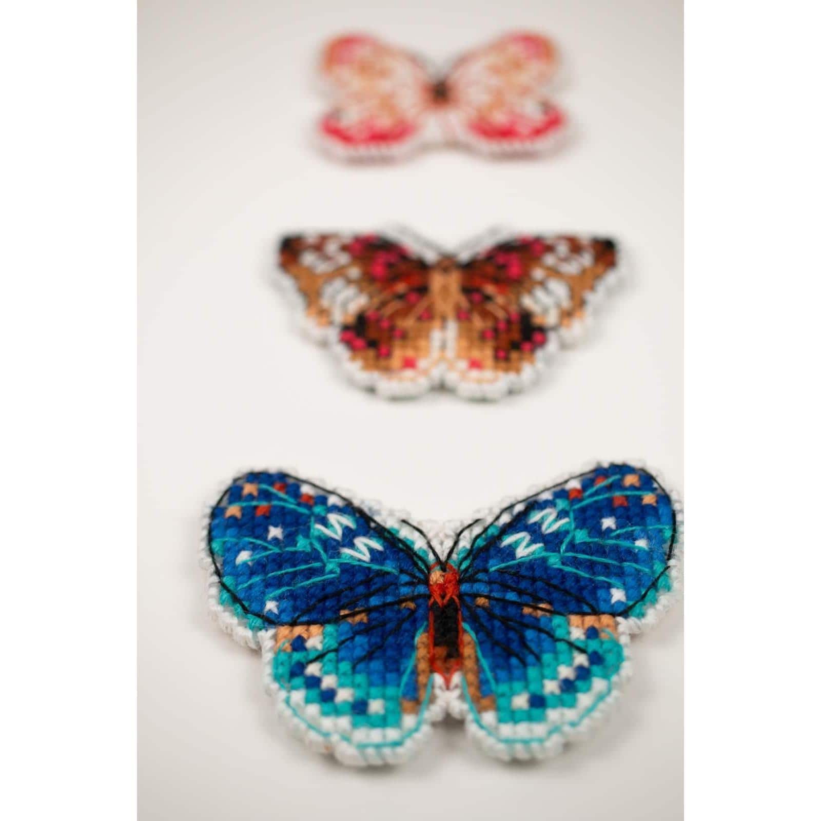 RIOLIS Butterflies Soaring Counted Cross Stitch Kit