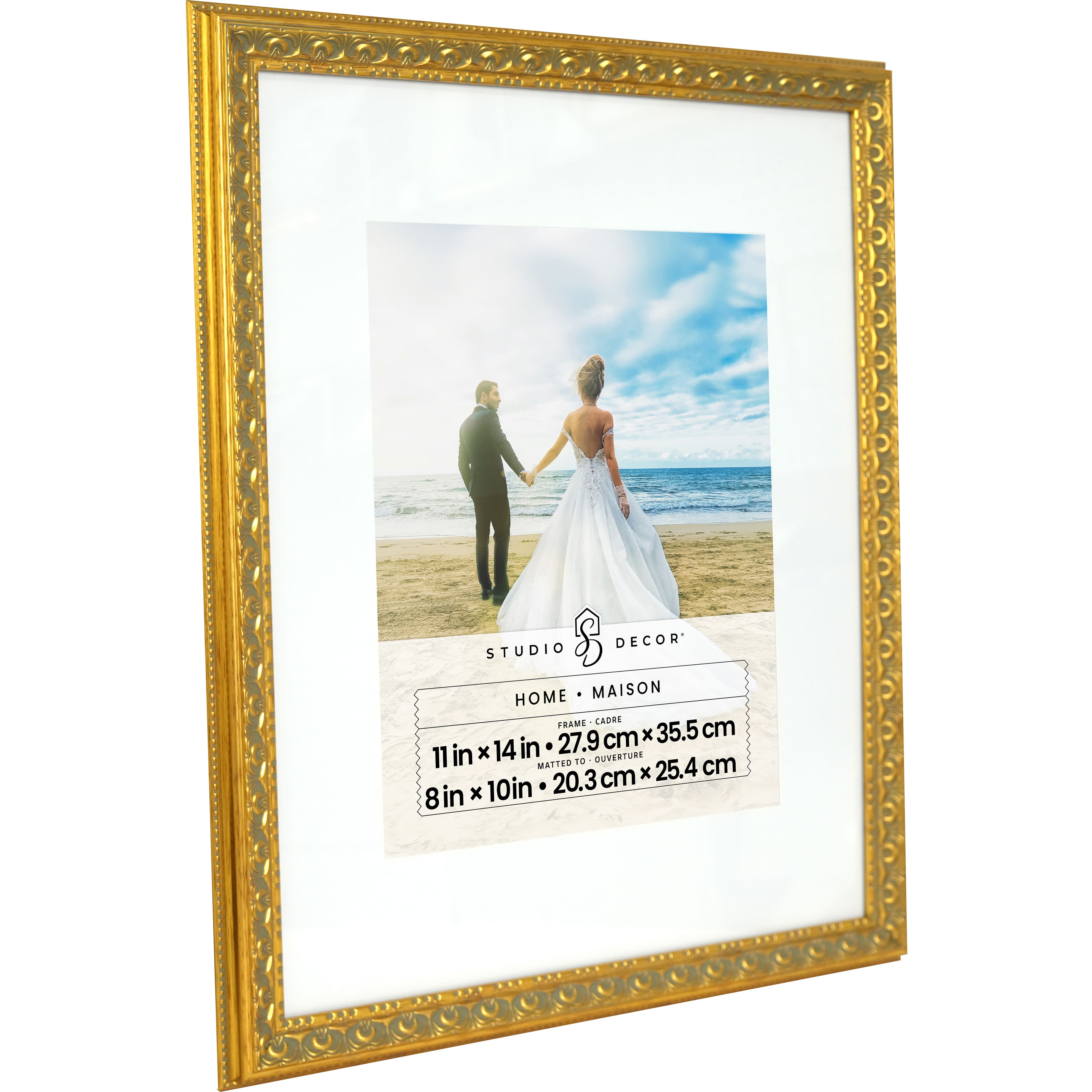 6 Pack: Home Gold Ornate Frame with Mat by Studio Décor®