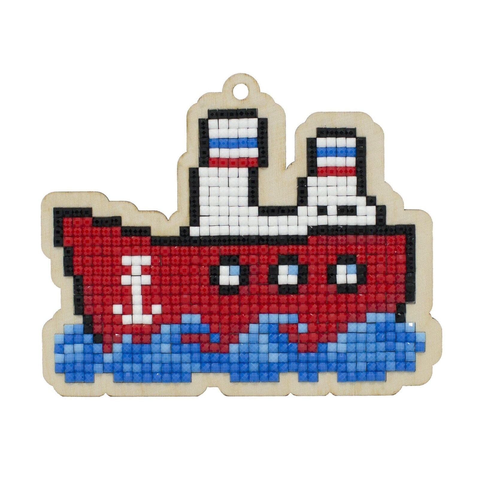 Wizardi Diamond Painting Kit Steamboat