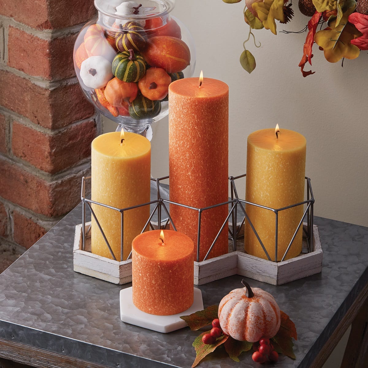 Root Candles 3" x 6" Unscented Timberline™ Pillar Candle