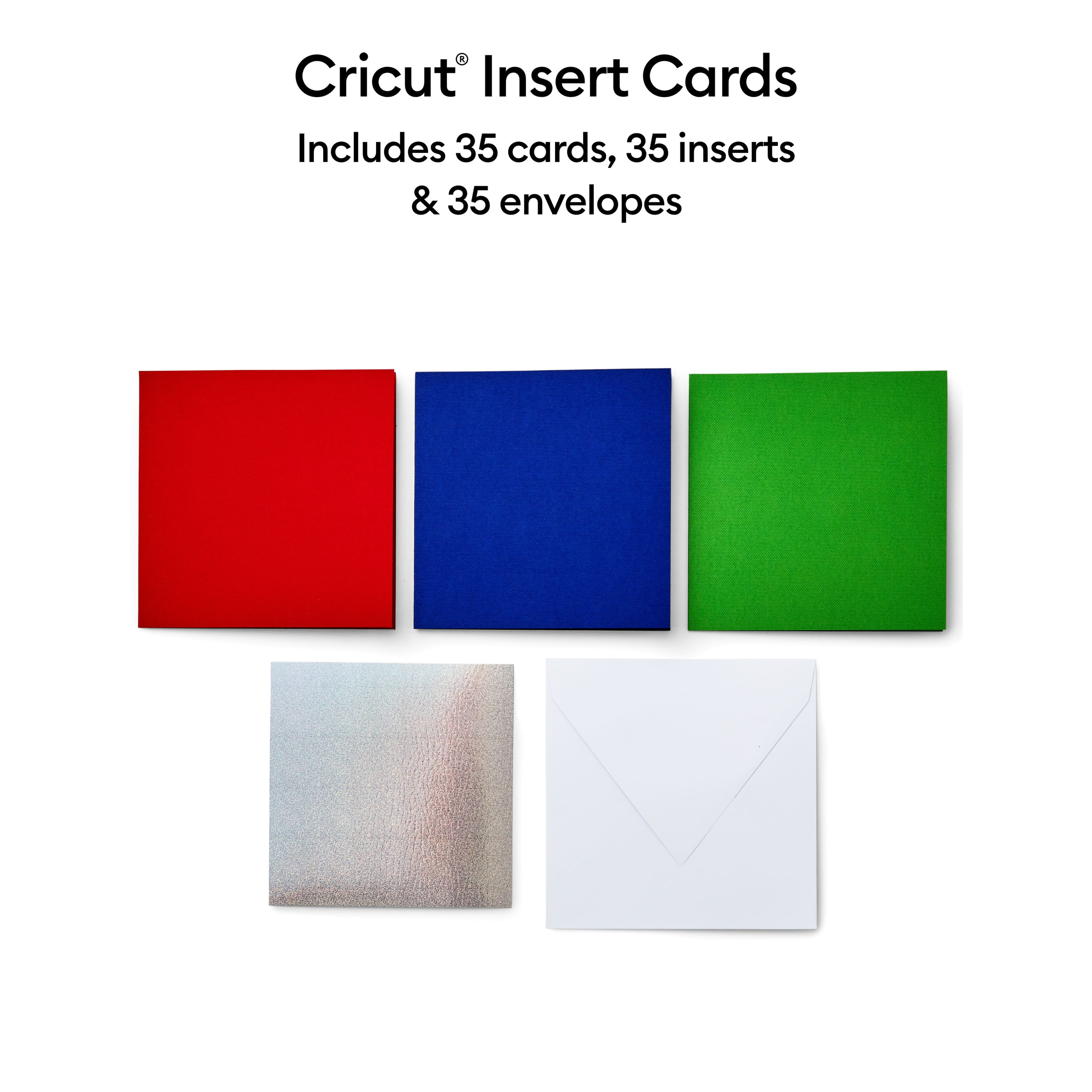 Cricut&#xAE; S40 Insert Cards, Rainbow Scales Sampler