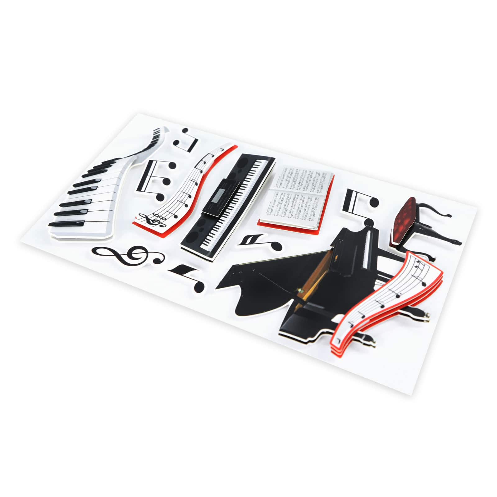 Piano Recital Dimensional Stickers by Recollections&#x2122;