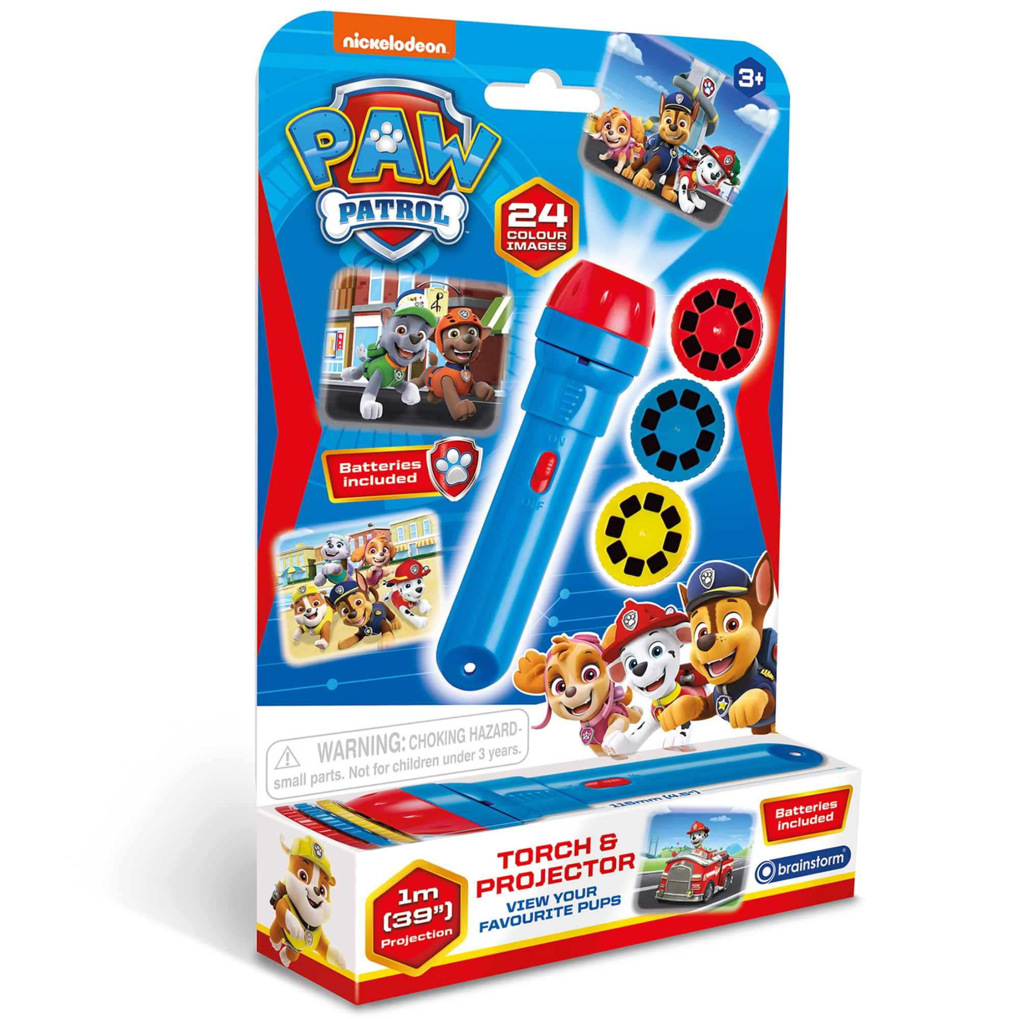 Brainstorm Toys PAW Patrol Children&#x27;s Flashlight &#x26; Projector