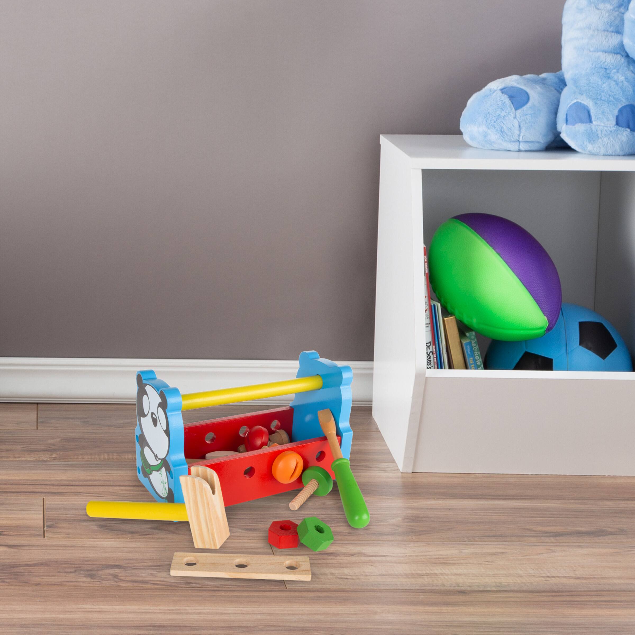 Toy Time Wooden Kids Tool Playset