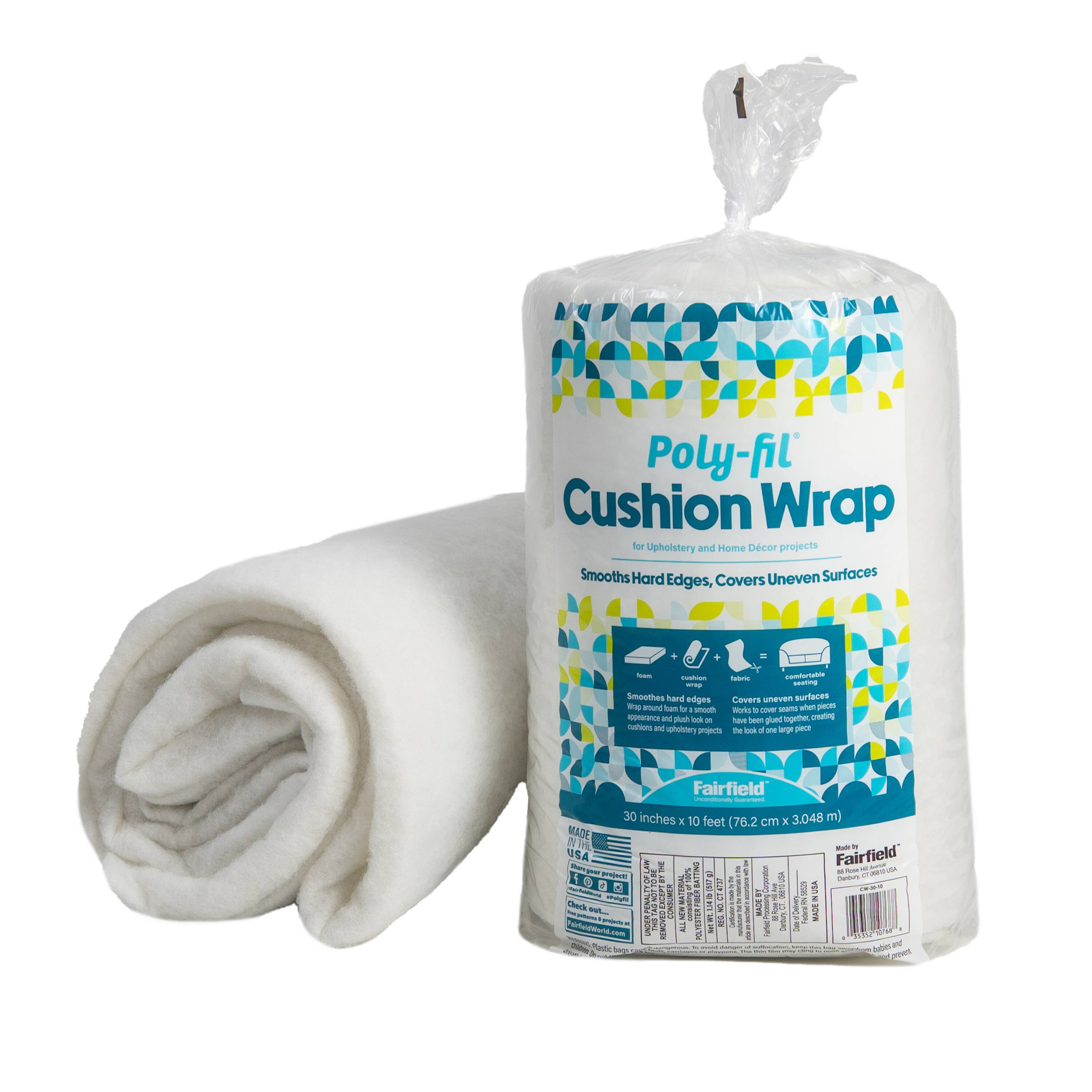 4 Pack: Poly-Fil® 30" x 10ft. Cushion Wrap