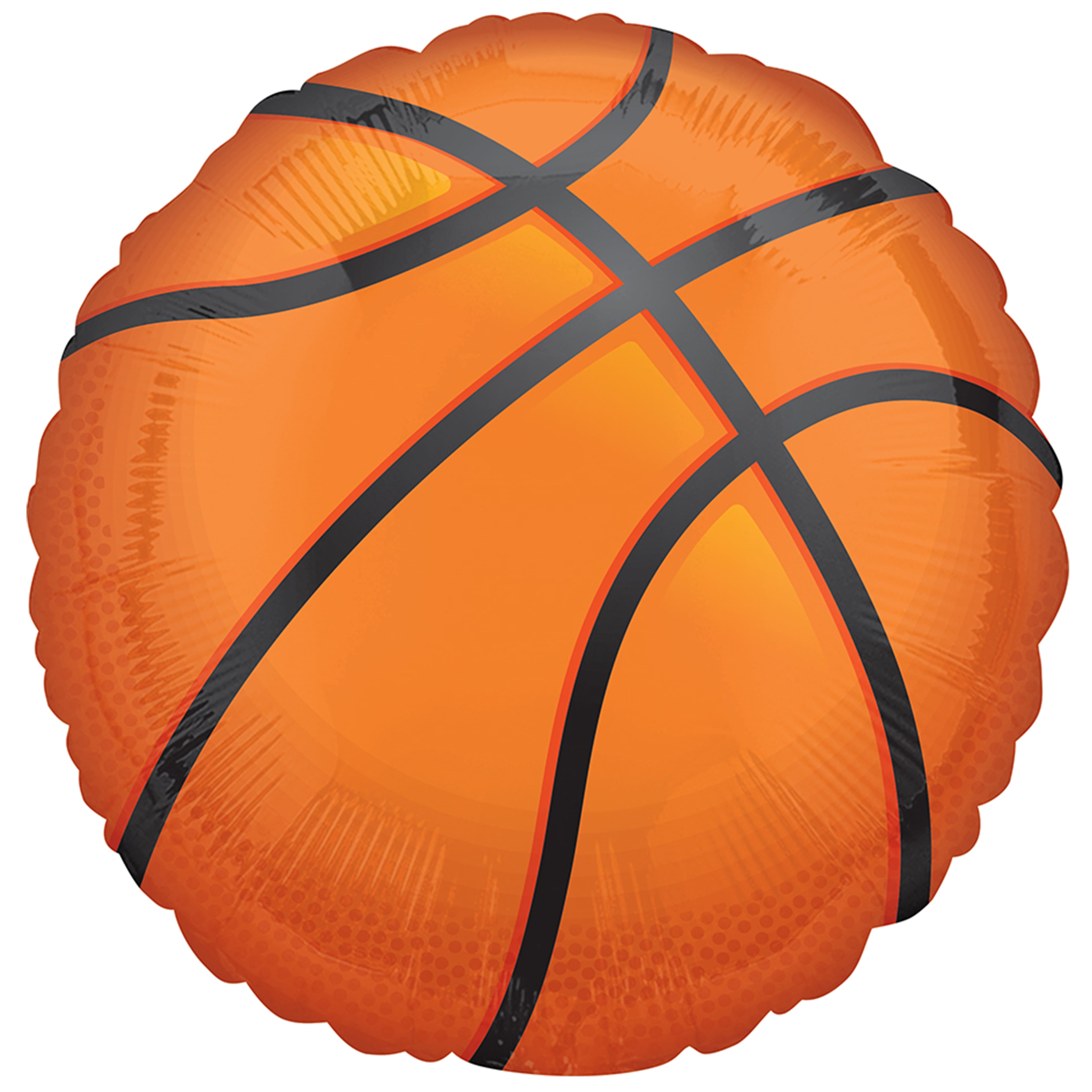 28&#x22; Nothing but Net Basketball Mylar Balloon
