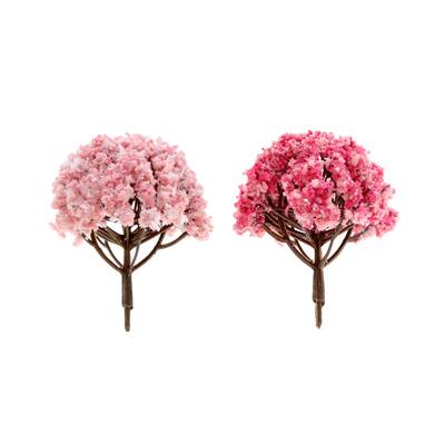 sunhillsgrace home decor miniature multicolour tree cherry tree