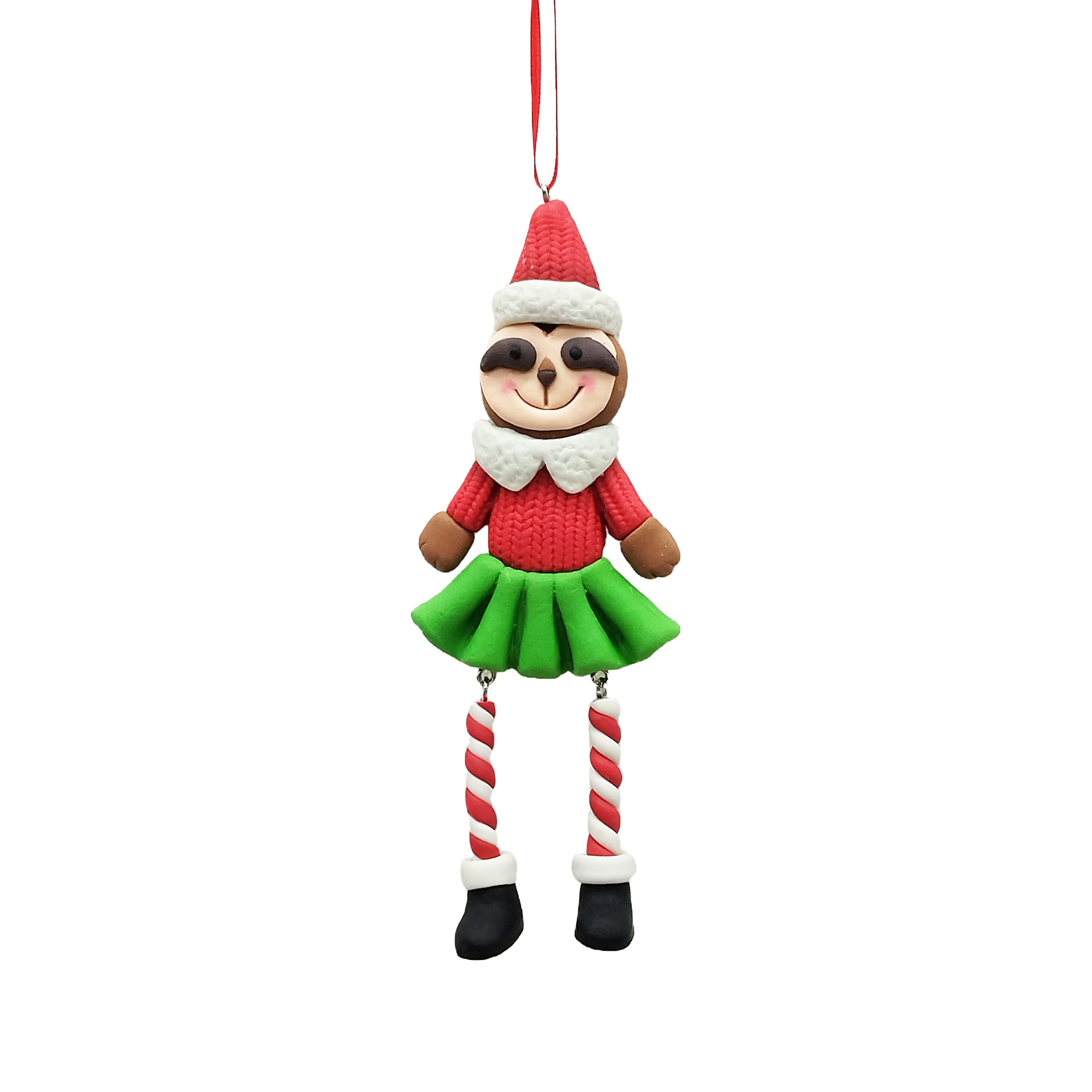 6.25&#x22; Clay Sloth Ornament by Ashland&#xAE;