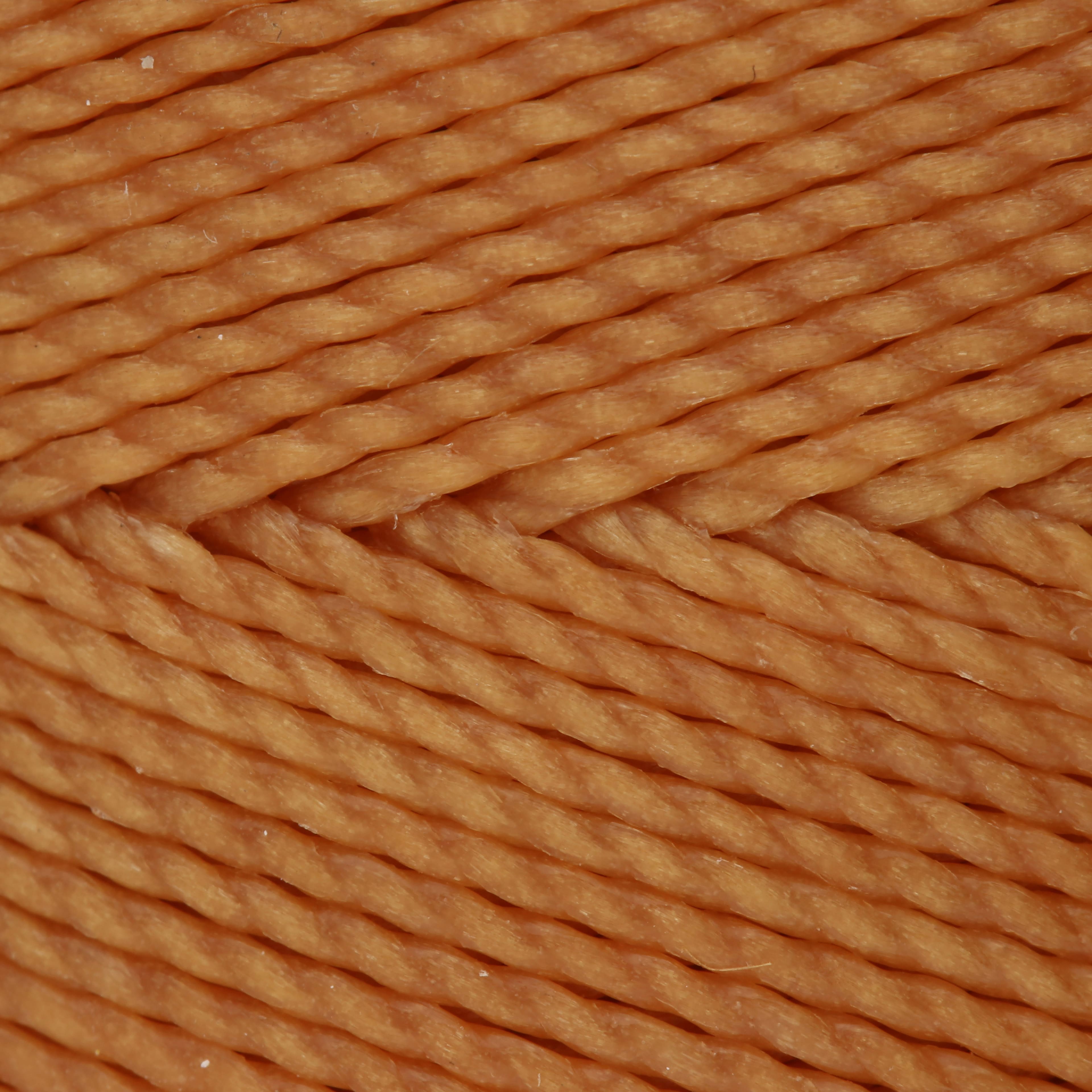Beadsmith&#xAE; Knot-it!&#x2122; Pumpkin Spice Waxed Brazilian Cord