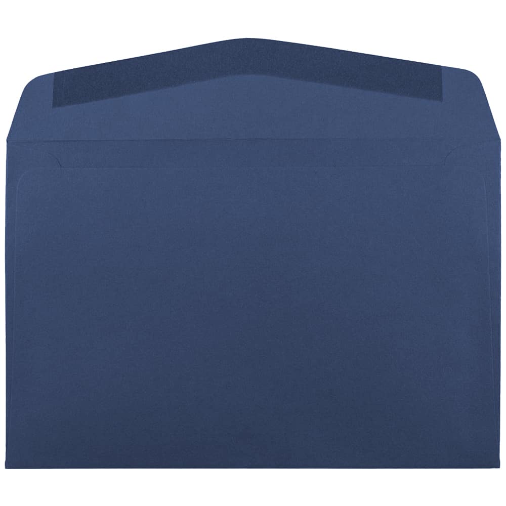 JAM Paper 6" x 9" Presidential Blue Open End Catalog Envelopes, 50ct.