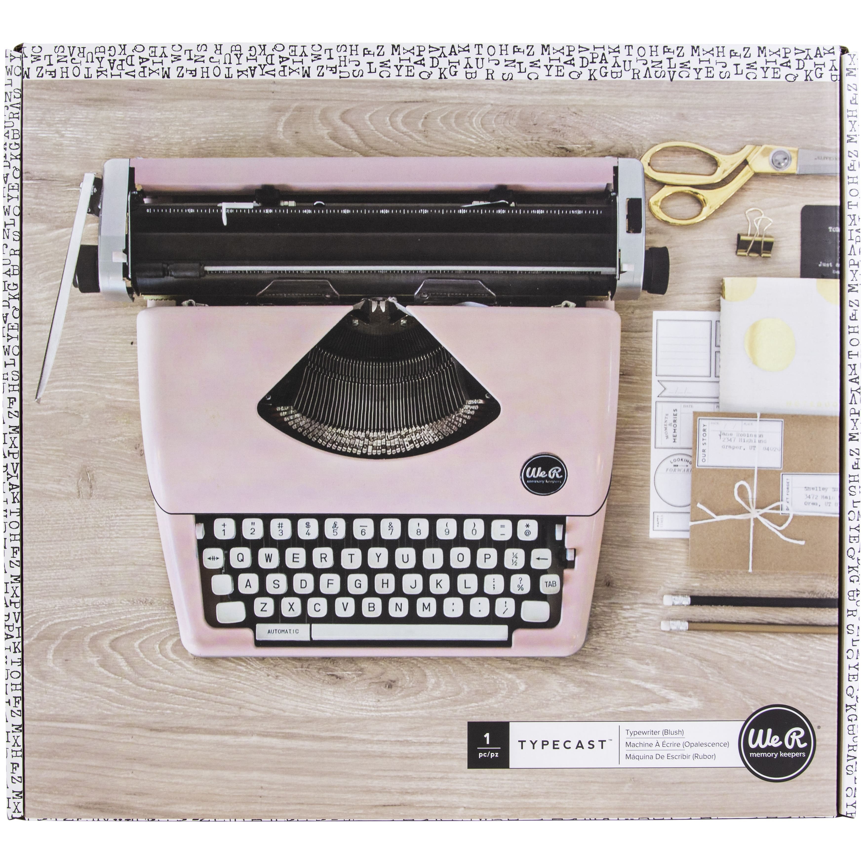 We R Memory Keepers® Typecast™ Blush Typewriter | Michaels