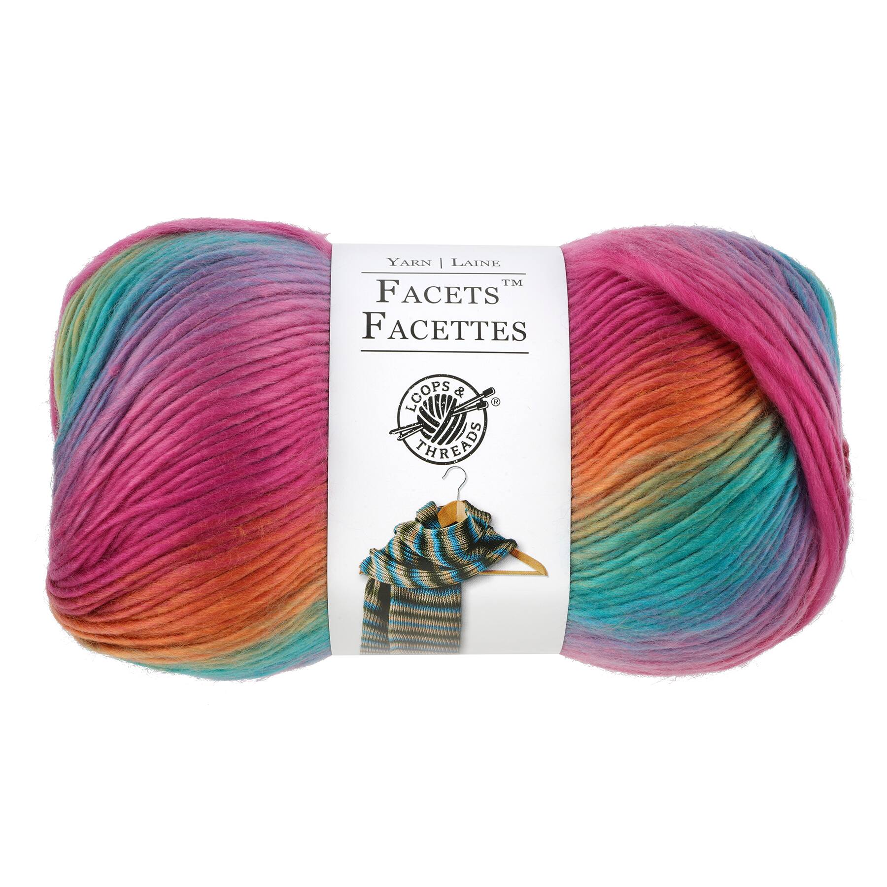 Facets Yarn By Loops Threads Michaels Facets yarn by loops threads michaels