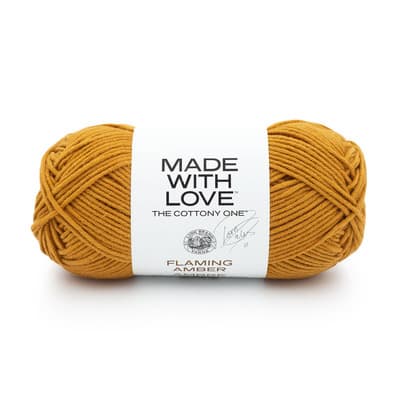 Lion Brand® Tom Daley Made with Love™ The Cottony One™ Yarn image
