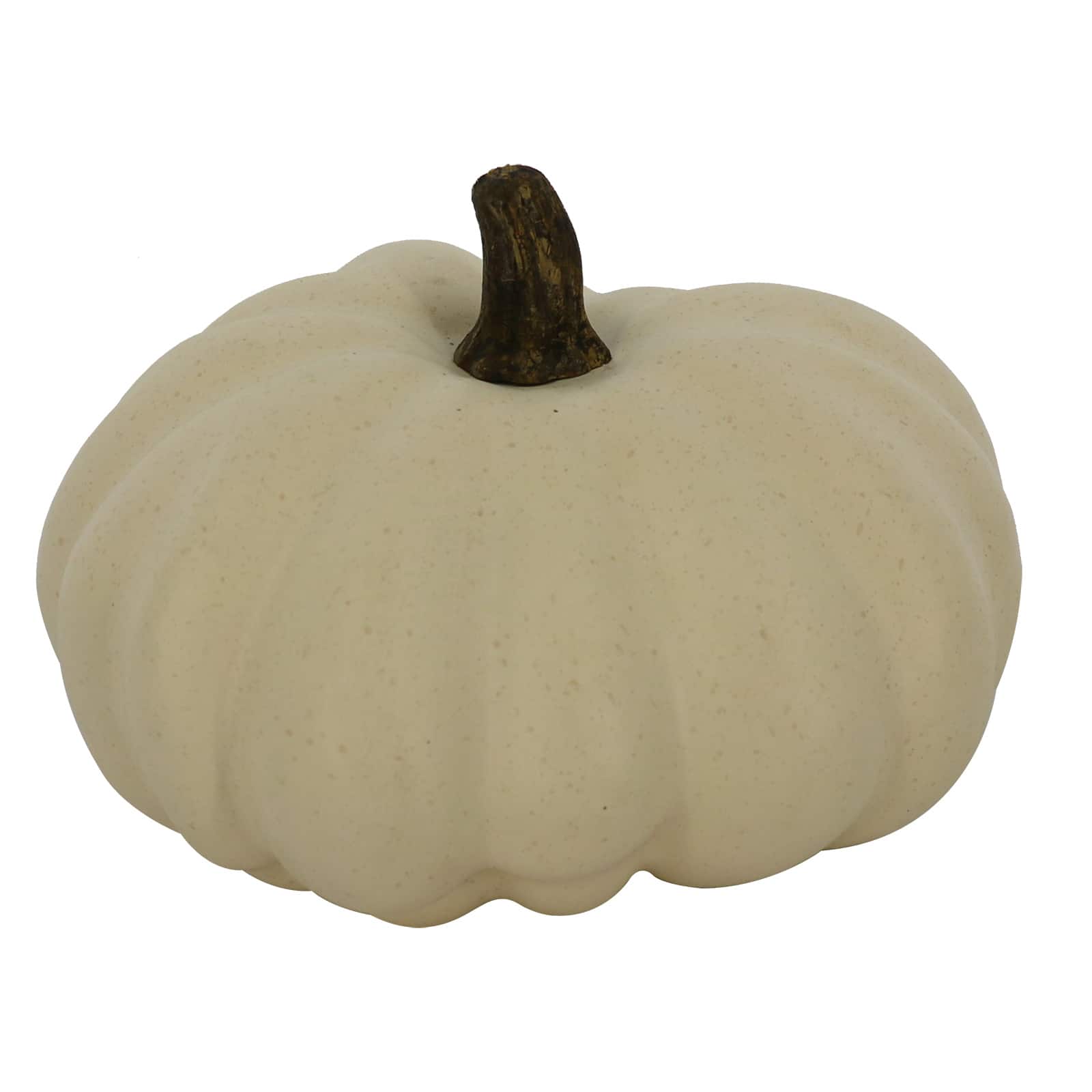 9&#x22; Cream Decorative Pumpkin by Ashland&#xAE;