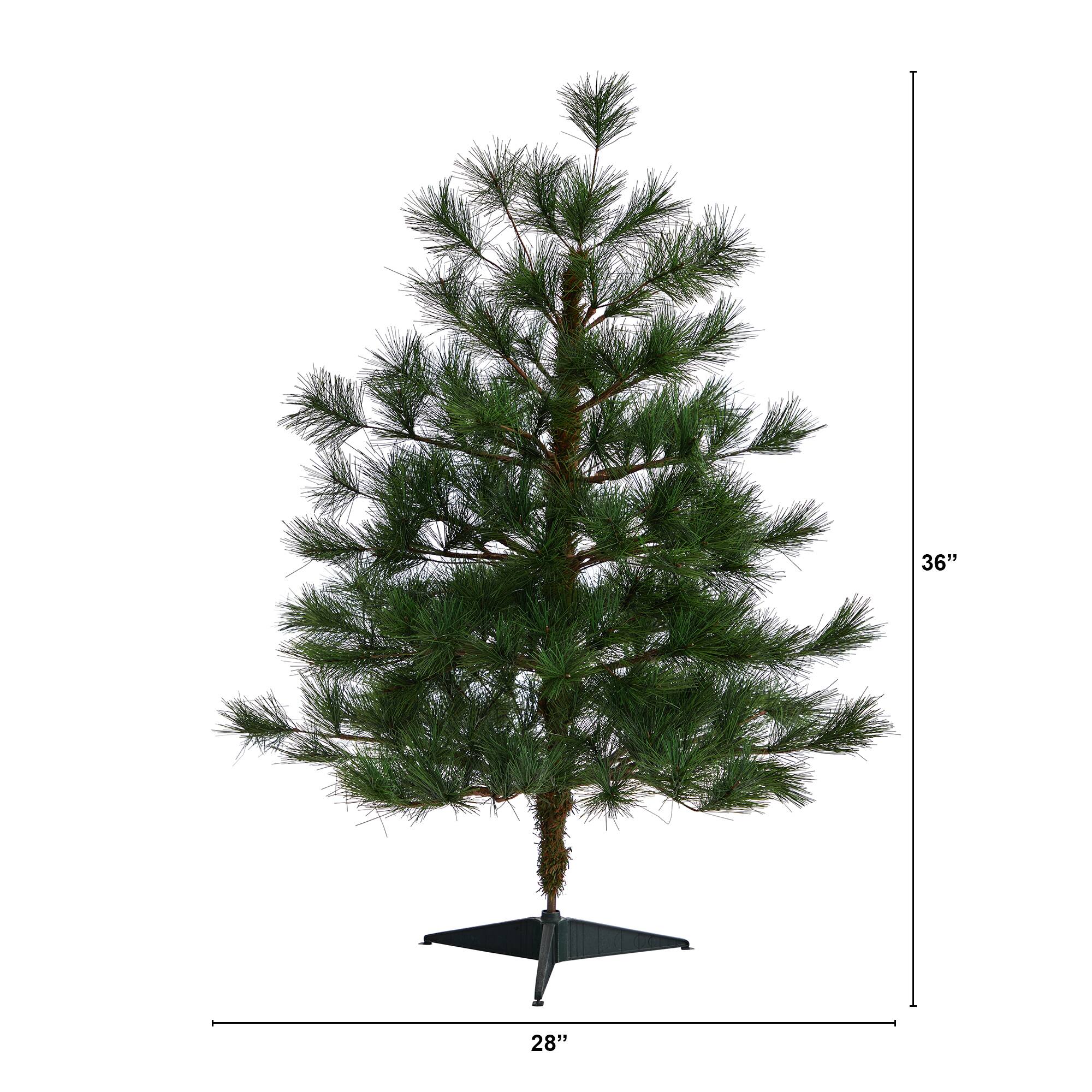 3ft. Unlit Yukon Mixed Pine Artificial Christmas Tree