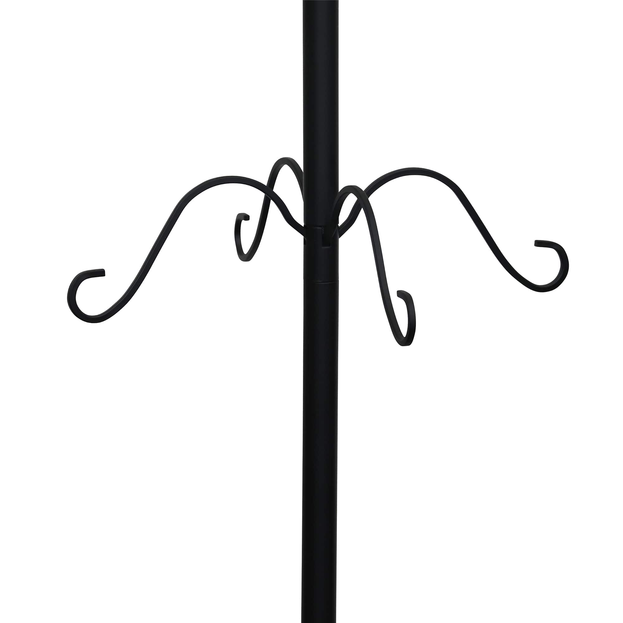 Haute Decor 54&#x22; Black Adjustable Christmas Stocking Tree Stand