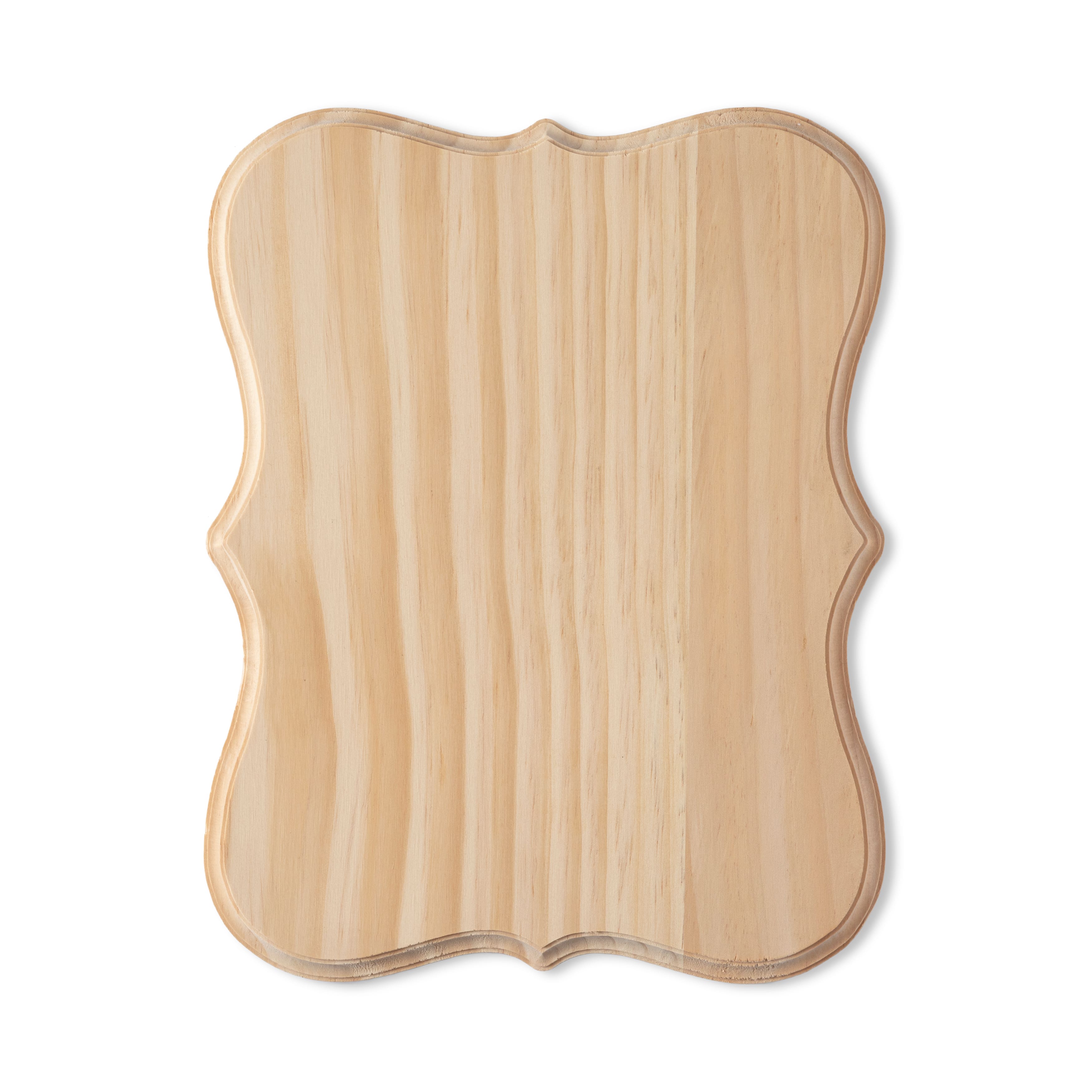 Darware Blank Wood Plaques (2-Pack, Unfinished), Natural Fir