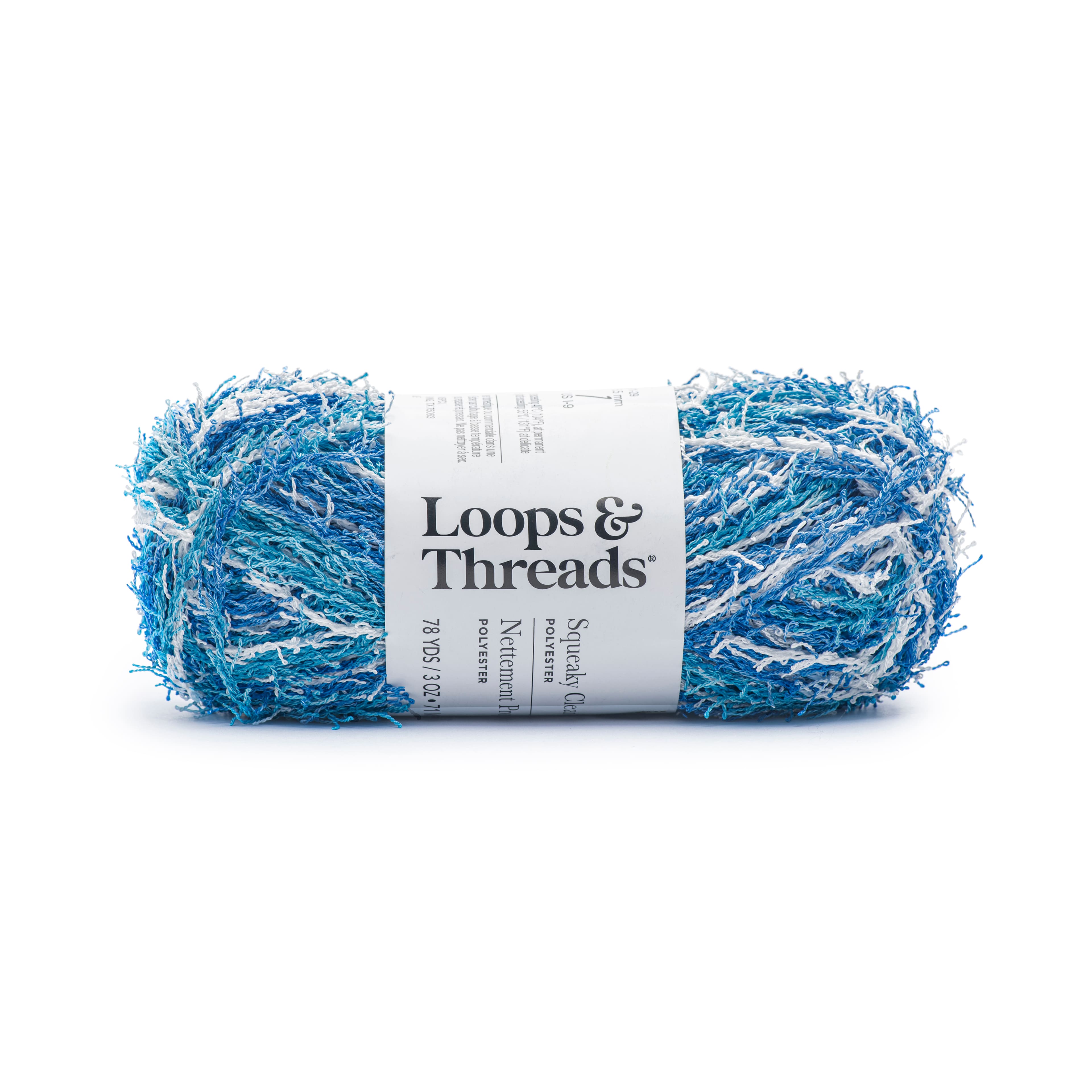 15 Pack: Squeaky Clean™ Prints Yarn by Loops & Threads®