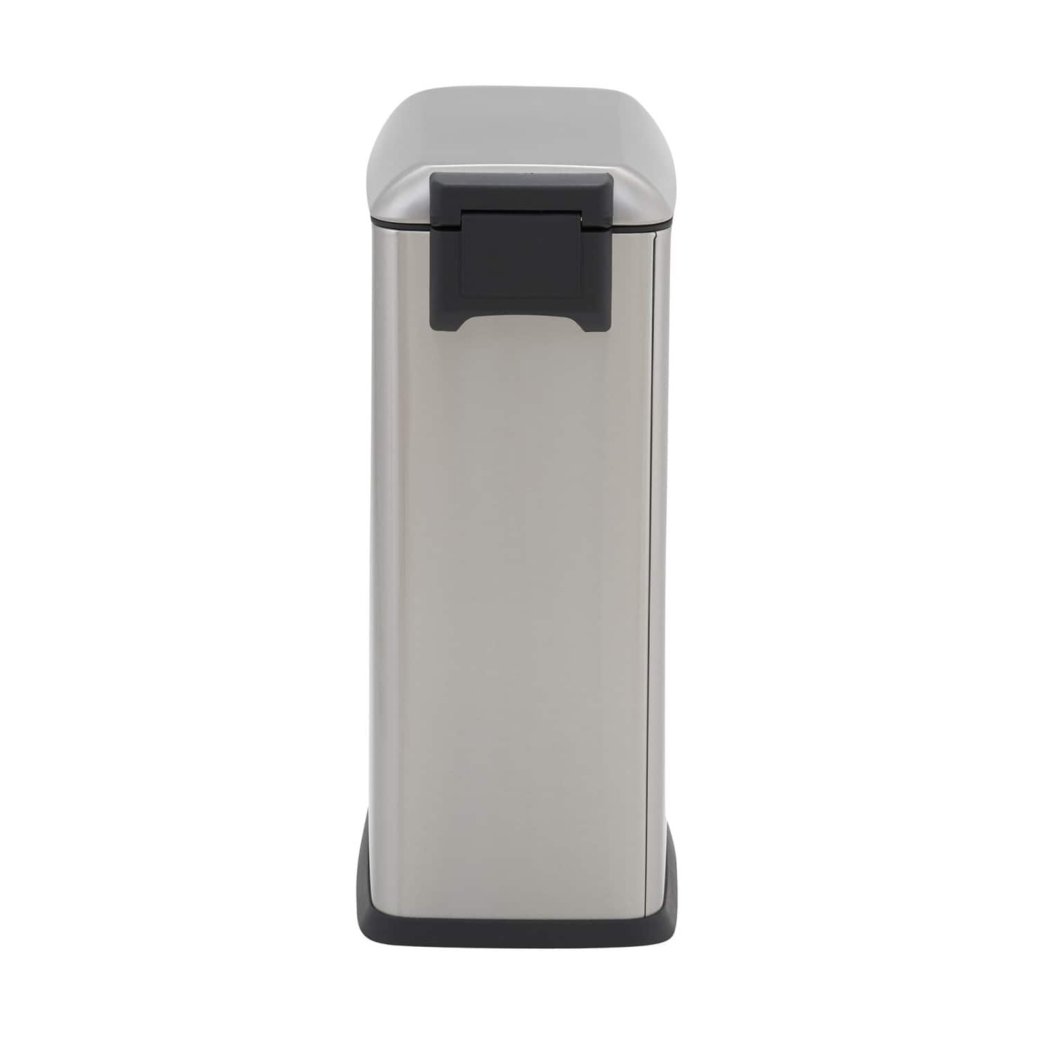 Household Essentials 5 gal. Slim Stainless Steel Trash Can