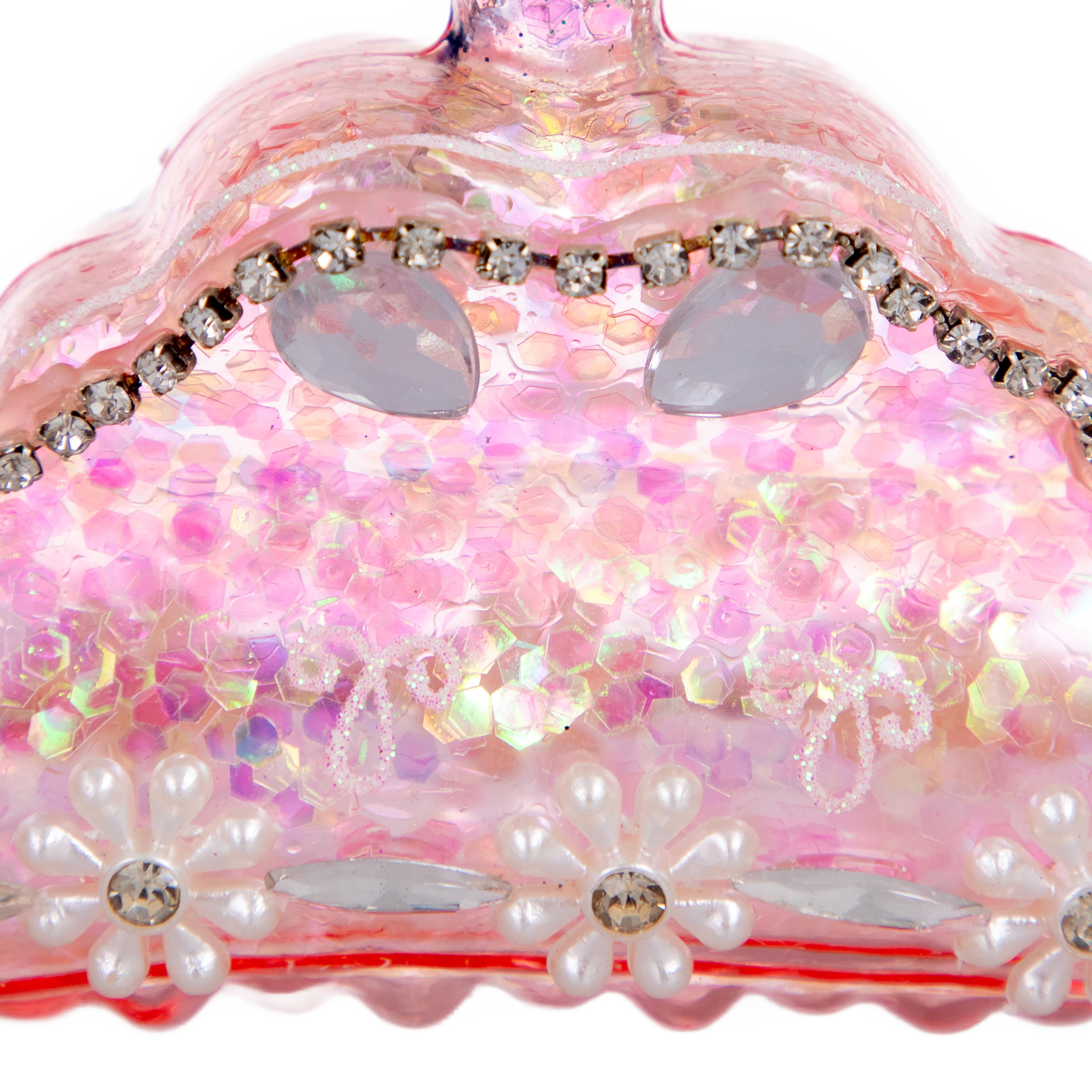 4.5&#x22; Claw Clip Glass Ornament by Ashland&#xAE;