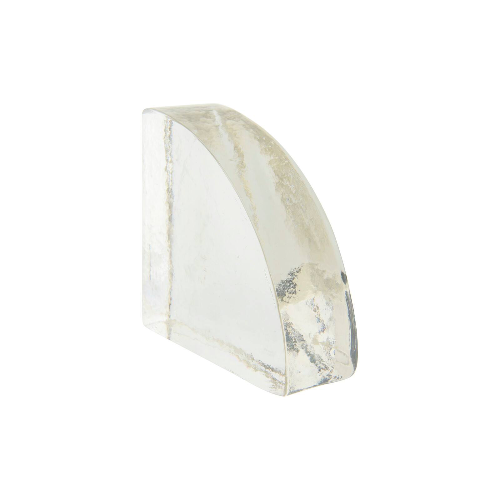 Hello Honey® 5.5" Geometric Glass Block Bookend