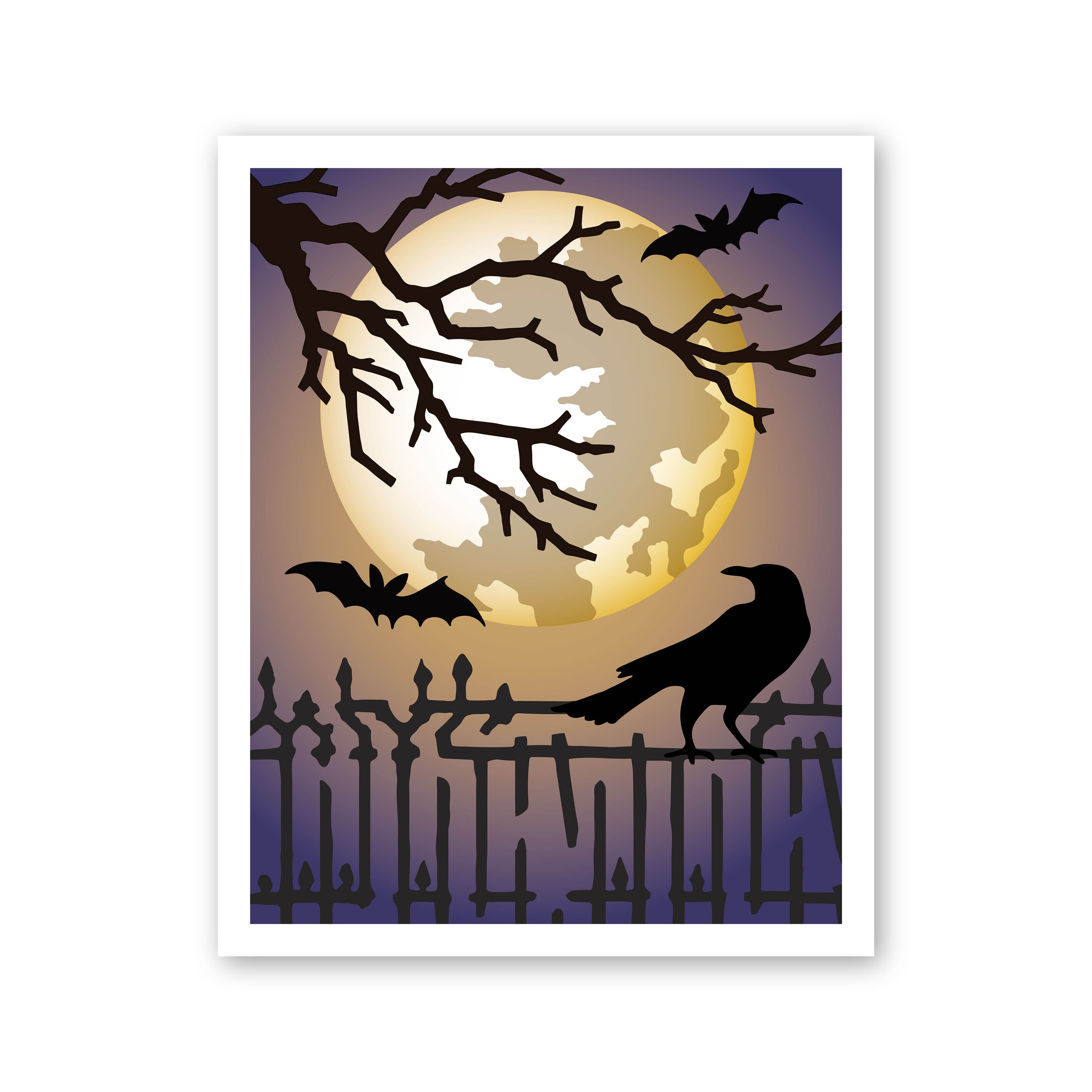 Under the Full Moon Layering Stencil Set by Recollections™