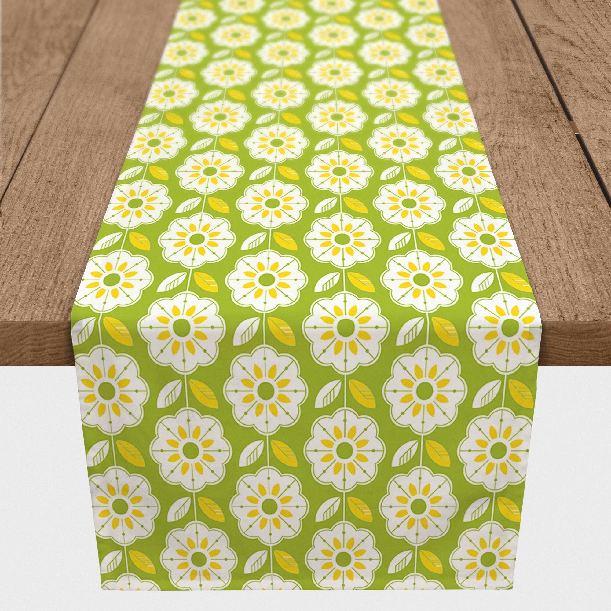 Retro Lemons & Limes Indoor/Outdoor Table Runner