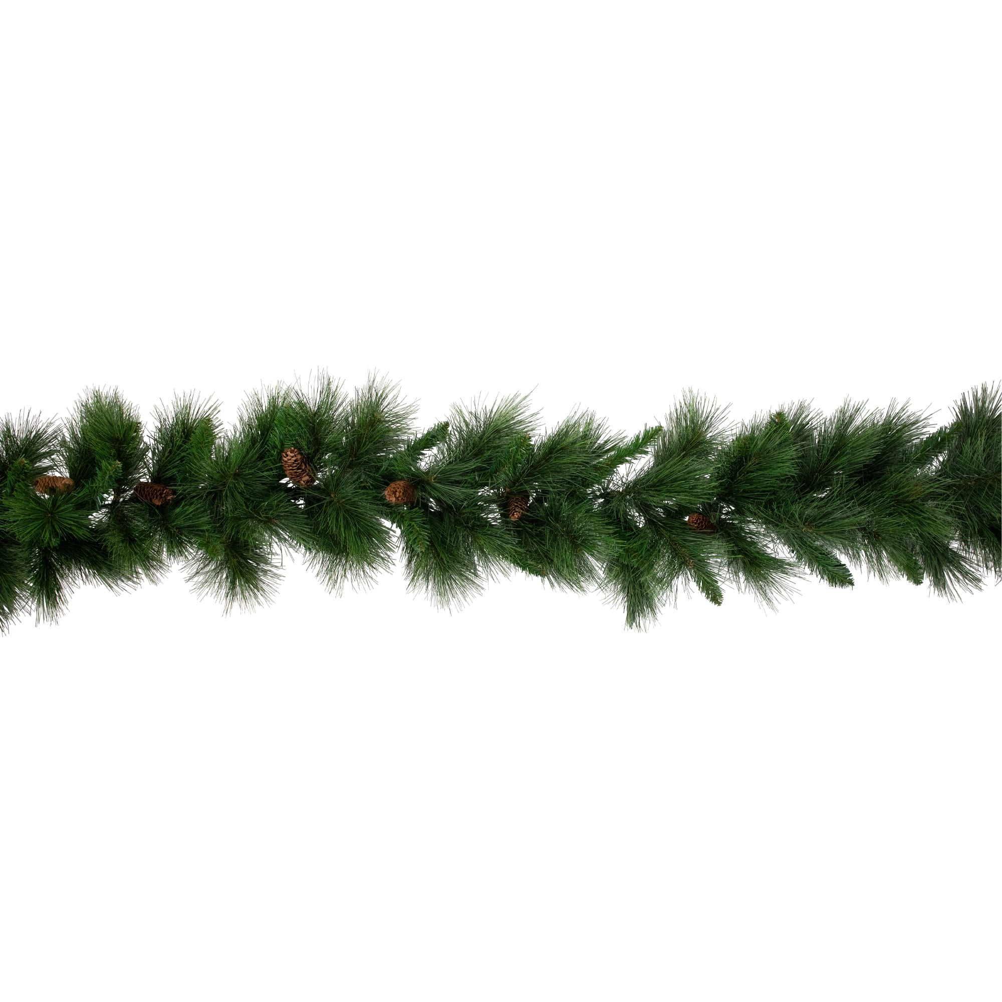 9ft. Artificial White Valley Pine With Pine Cones Garland