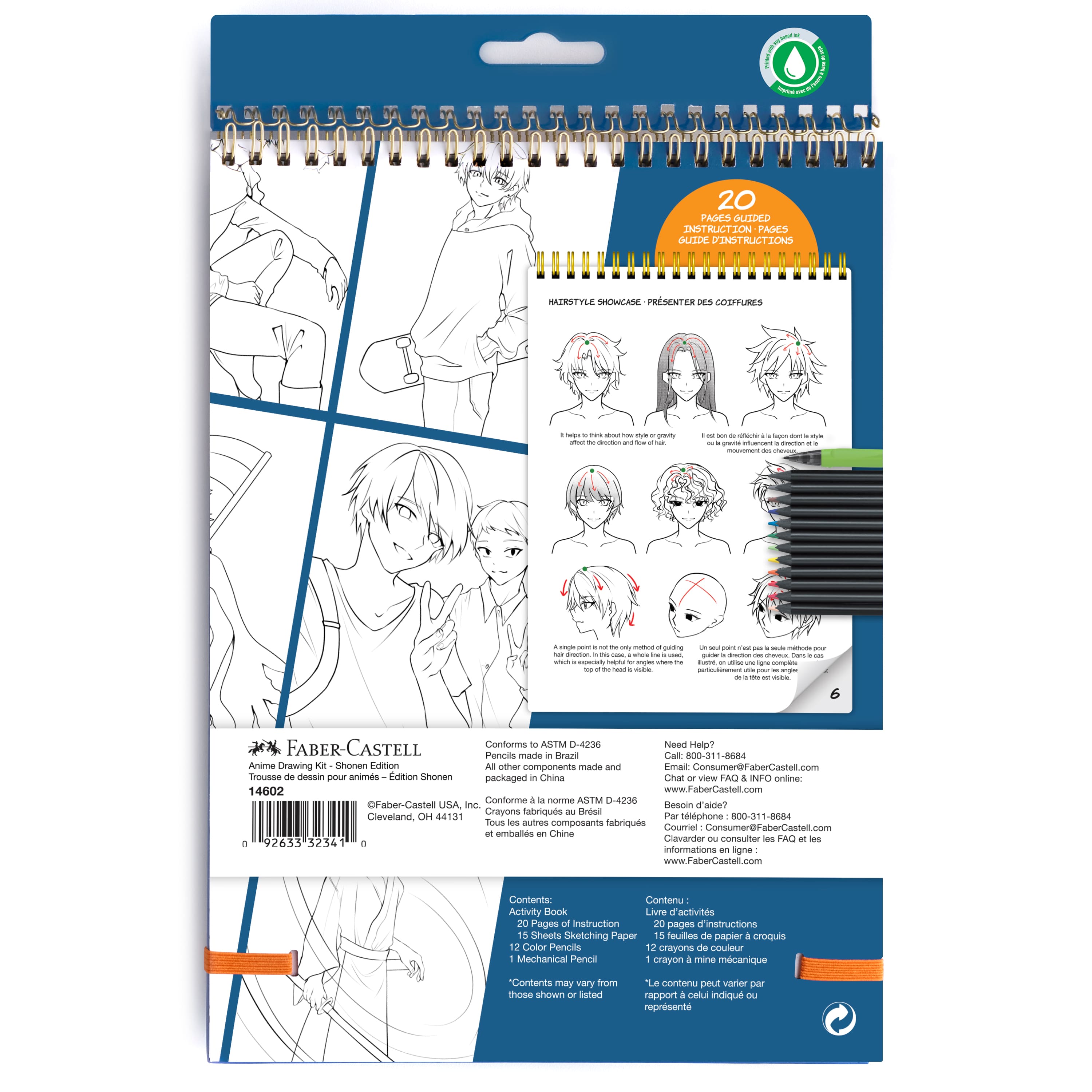 Faber-Castell® Shonen Edition Anime Drawing Kit