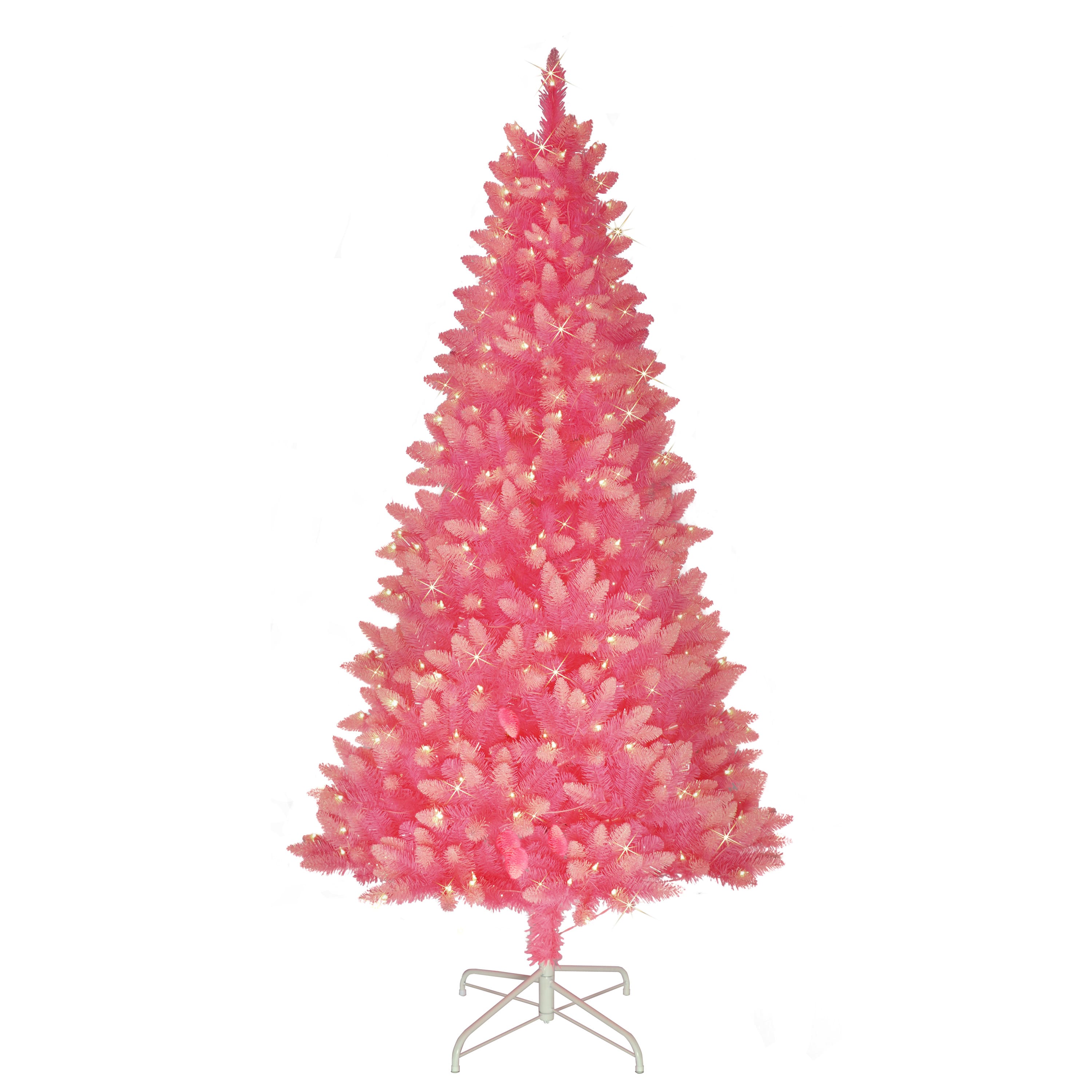 6.5ft. Pre-Lit Fashion Artificial Christmas Tree, Clear Lights