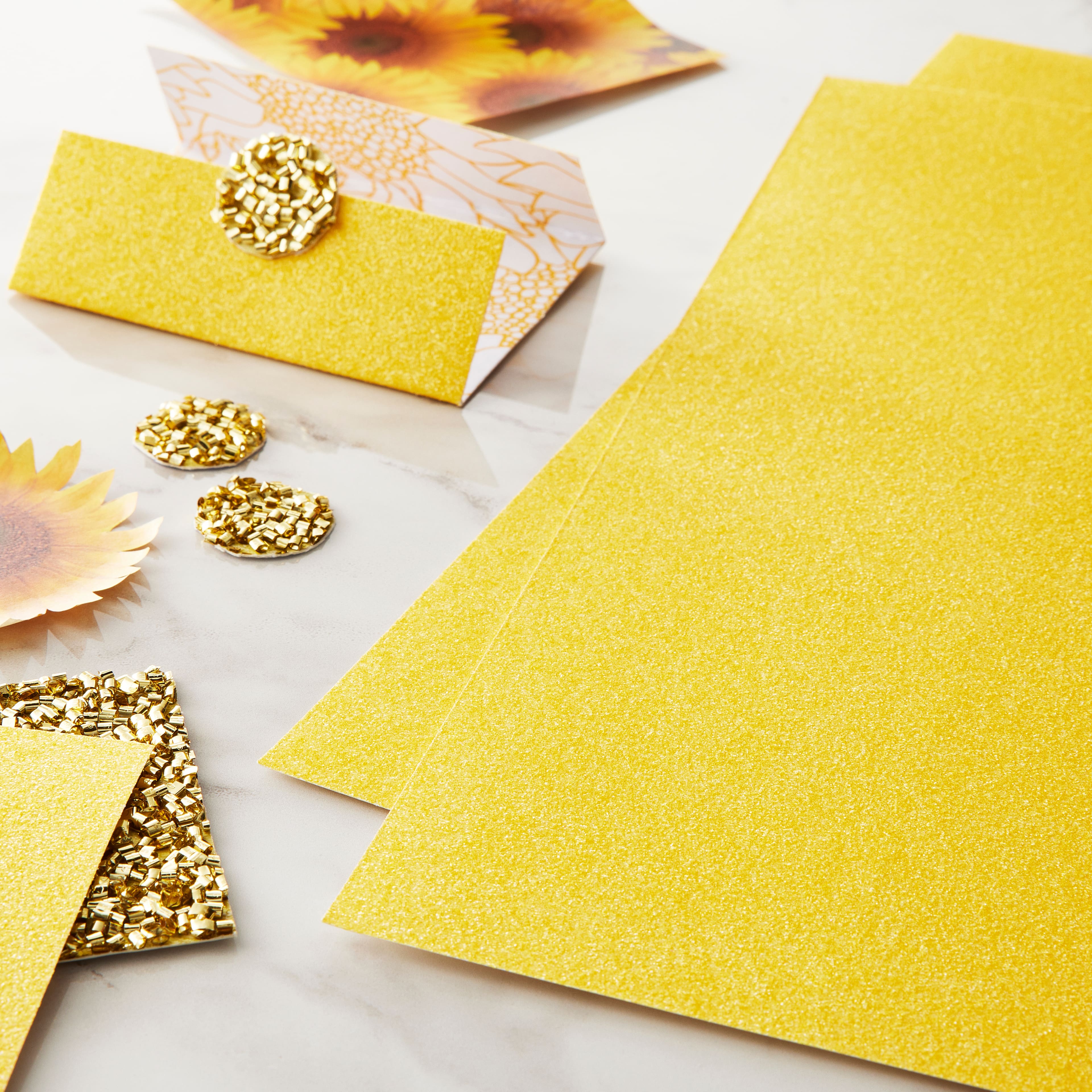 30 Pack: 12" x 12" Glitter Paper by Recollections™