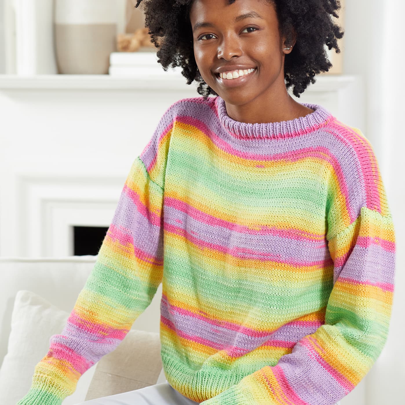 Premier® Yarns Hipster™ Cotton Tie Dye Pullover, Projects