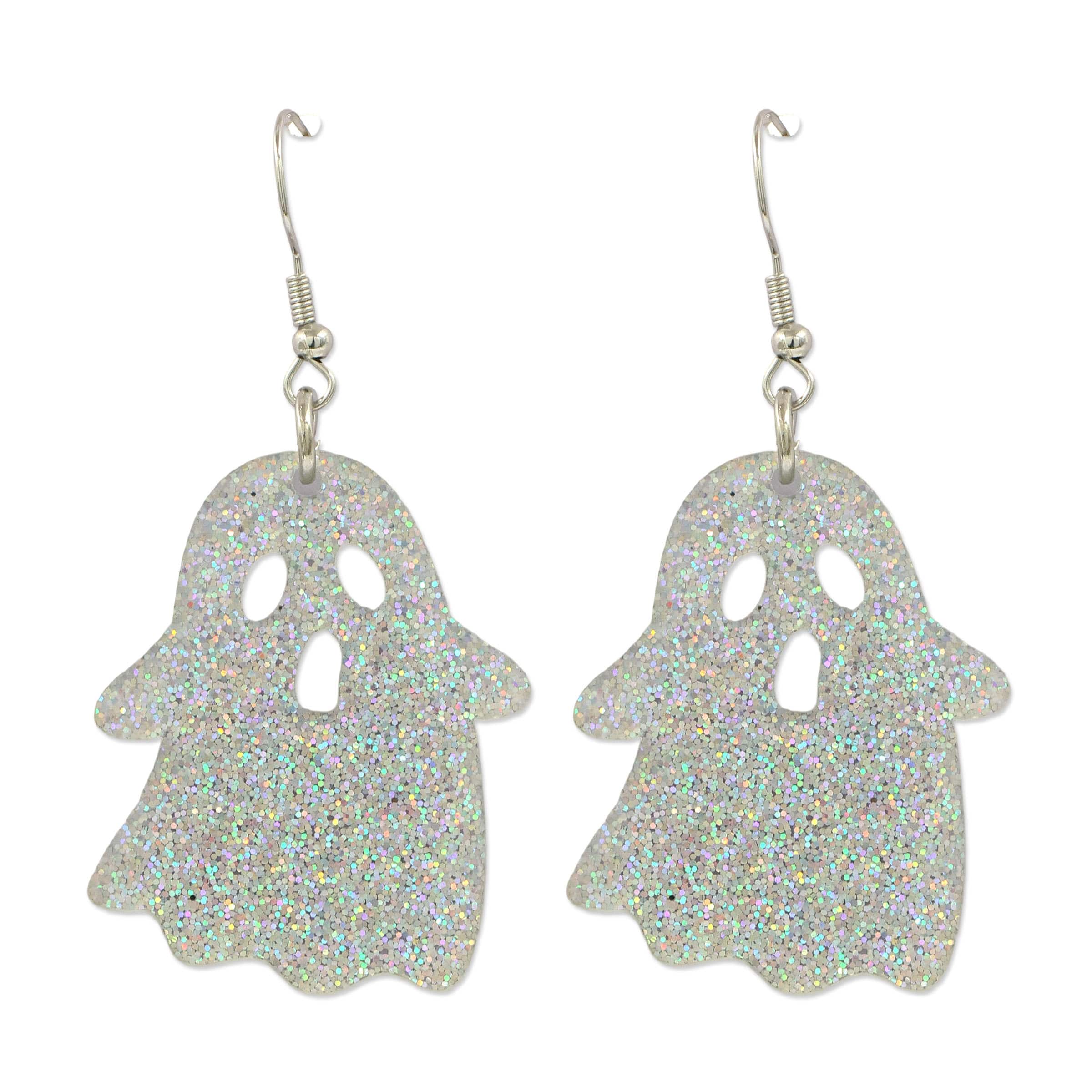 Glitter Ghost Earrings by Celebrate It&#x2122;