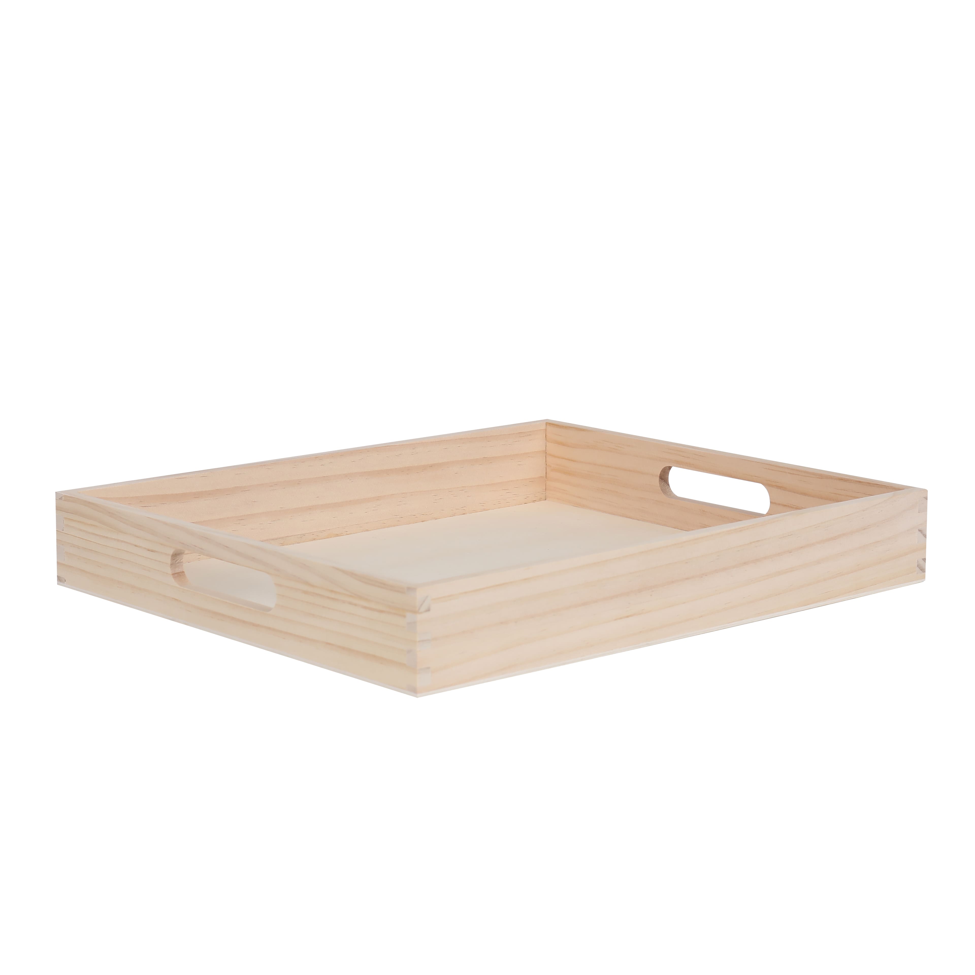 12&#x22; x 14&#x22; Wood Serving Tray by Make Market&#xAE;