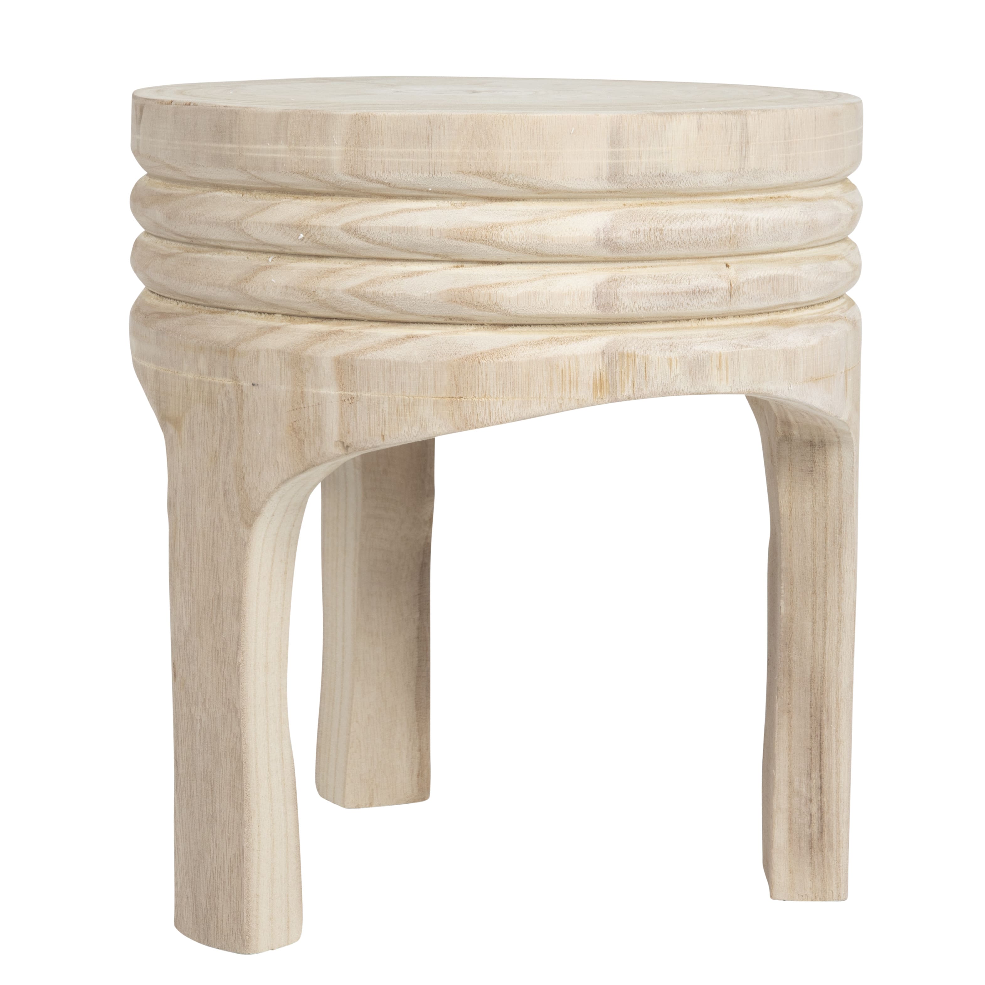 Hello Honey® 16" Paulownia Wood Stool