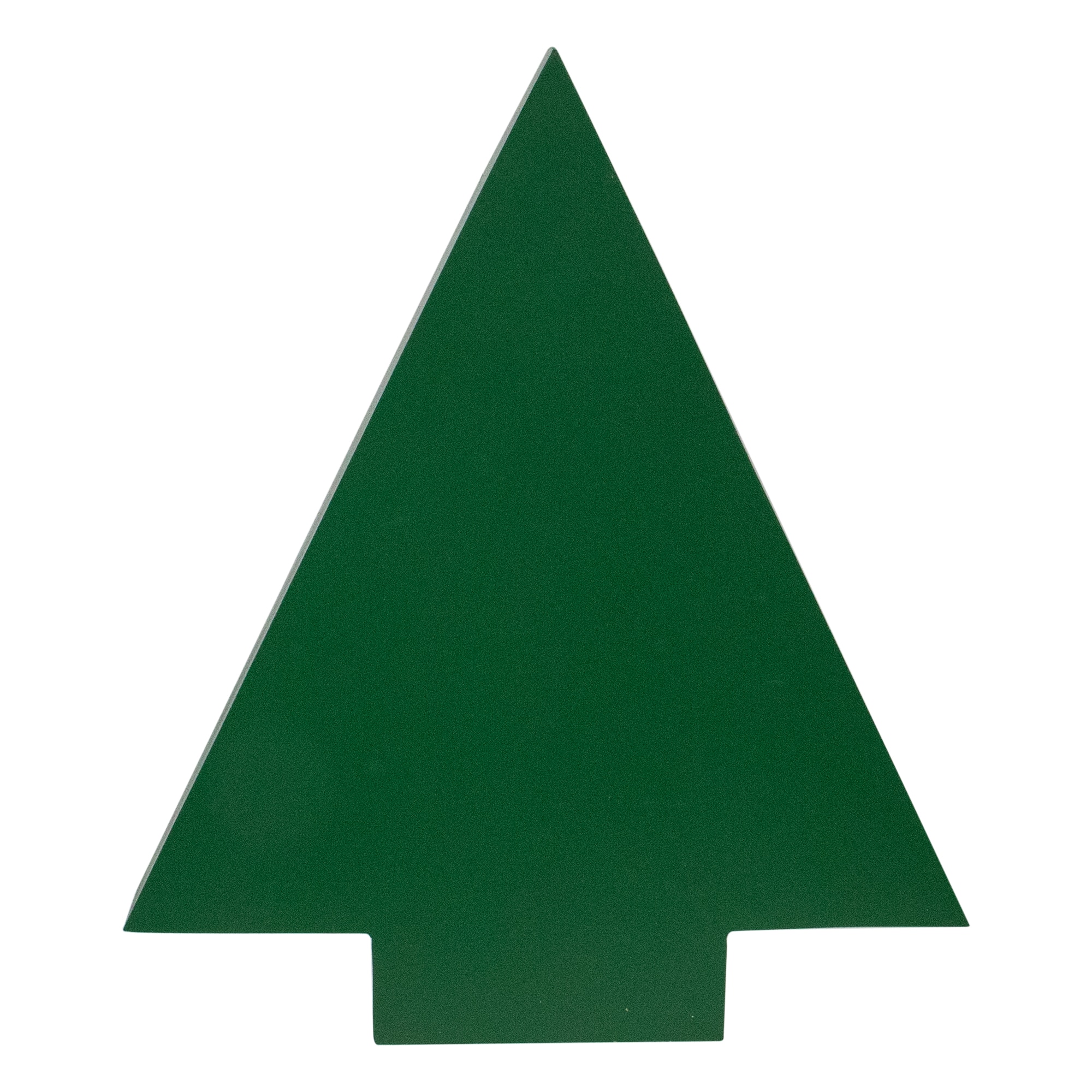 15&#x22; Green Tree Shaped Christmas Advent Calendar Decoration