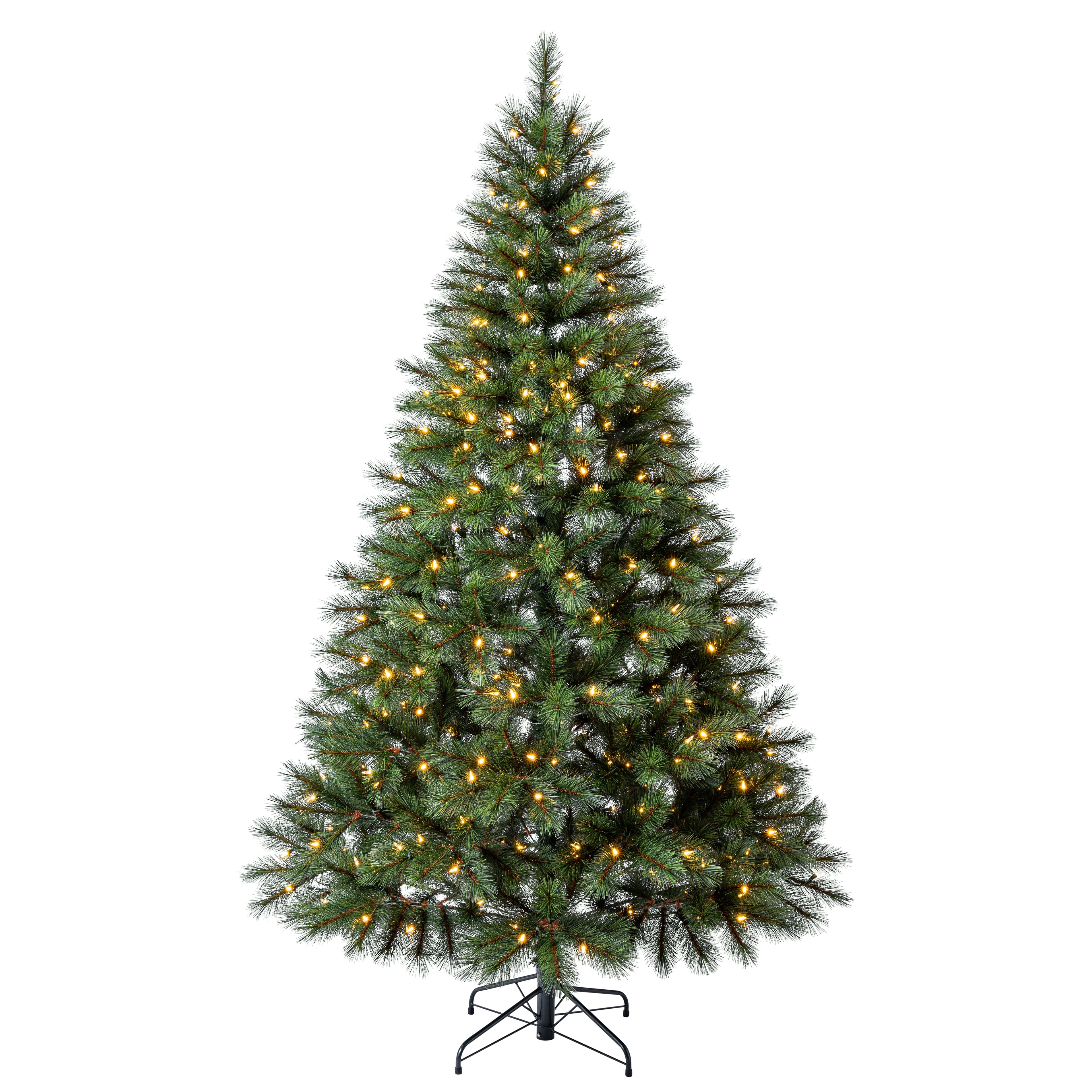 7.5ft. Pre-Lit Rutherford Pine Artificial Christmas Tree, Warm White LED Lights by Ashland&#xAE;