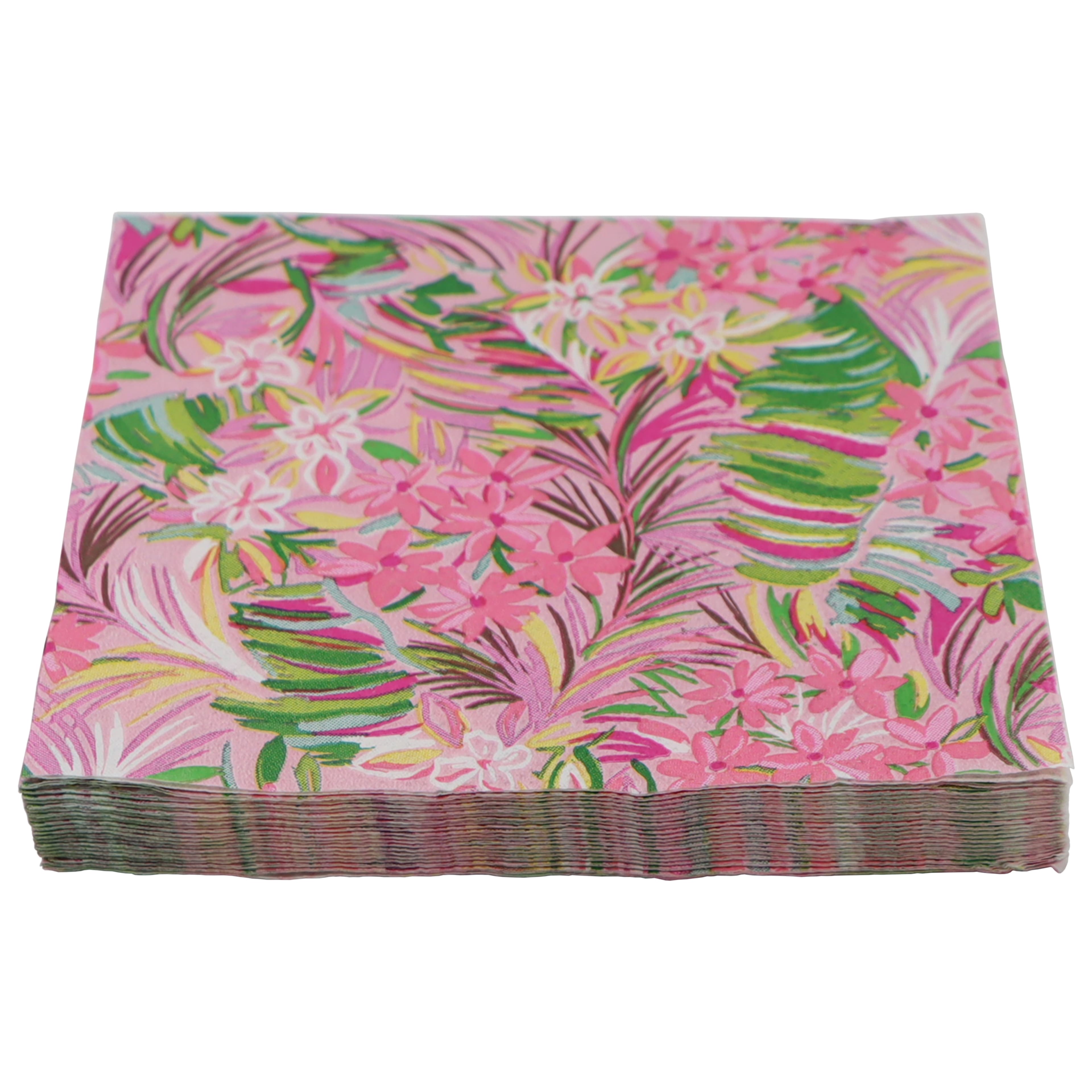 Pink Floral Cocktail Napkins, 20ct. by Ashland&#xAE;