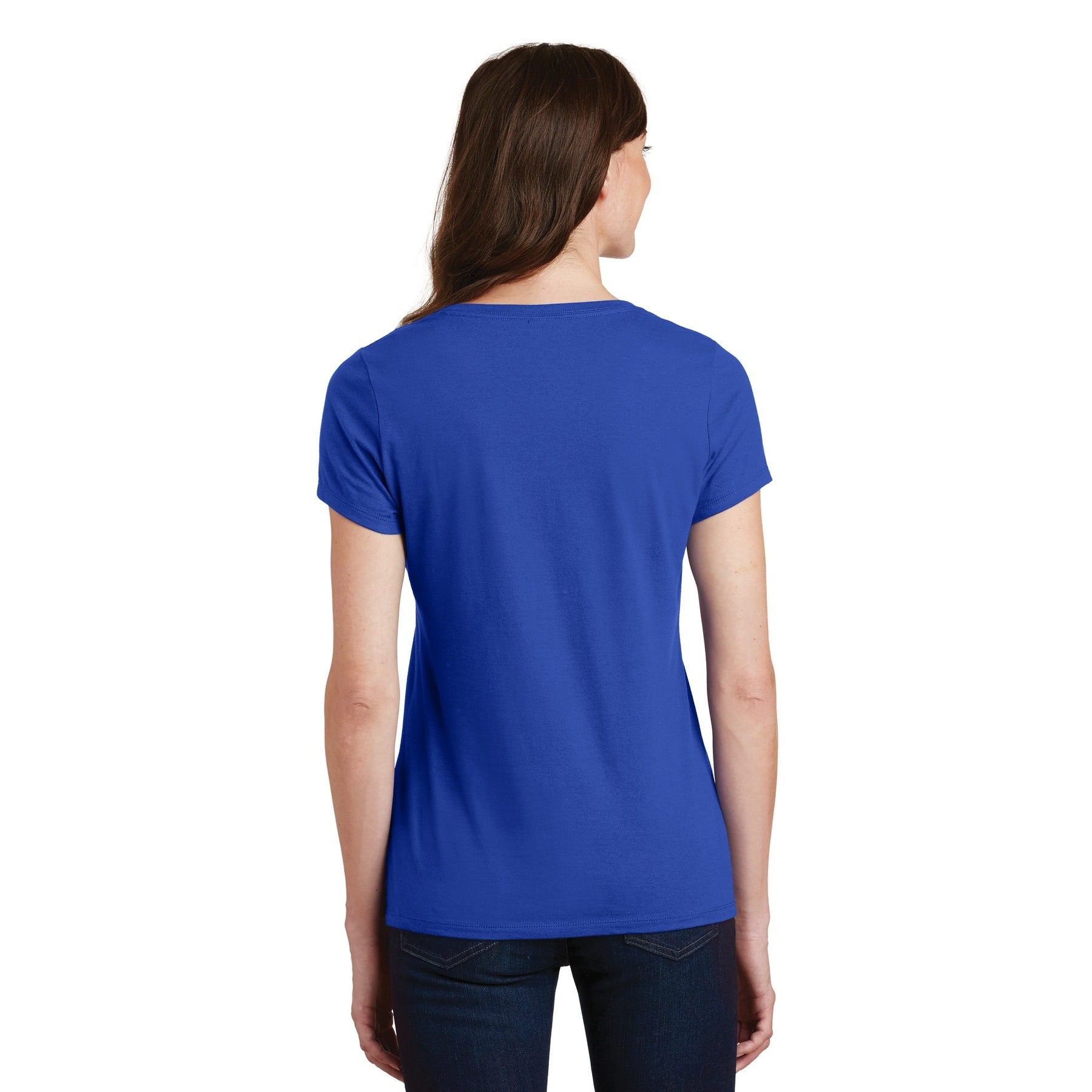 Port &#x26; Company&#xAE; Fan Favorite&#x2122; Ladies V-Neck T-Shirt