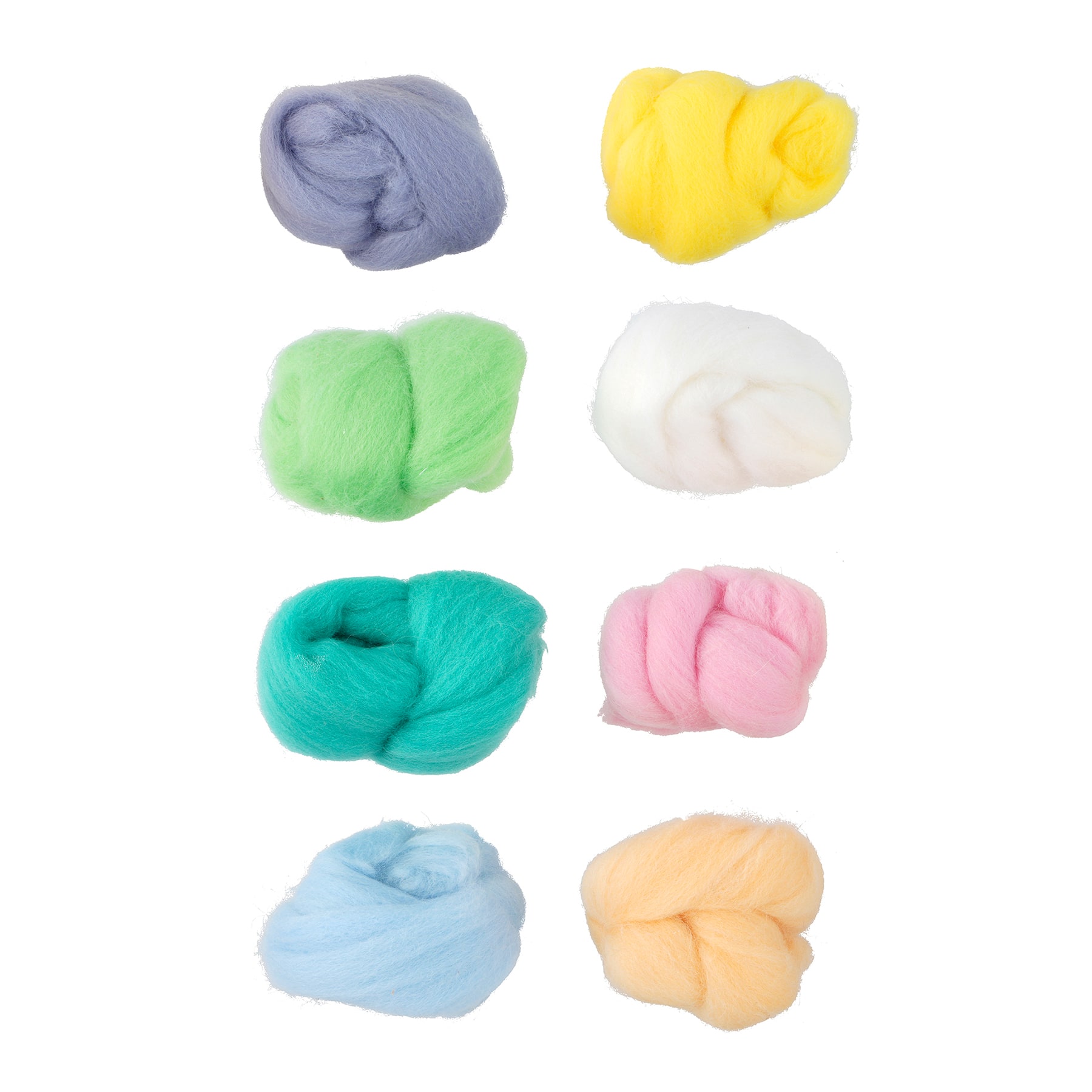 8 Color Wool Roving Set by Loops &#x26; Threads&#x2122;