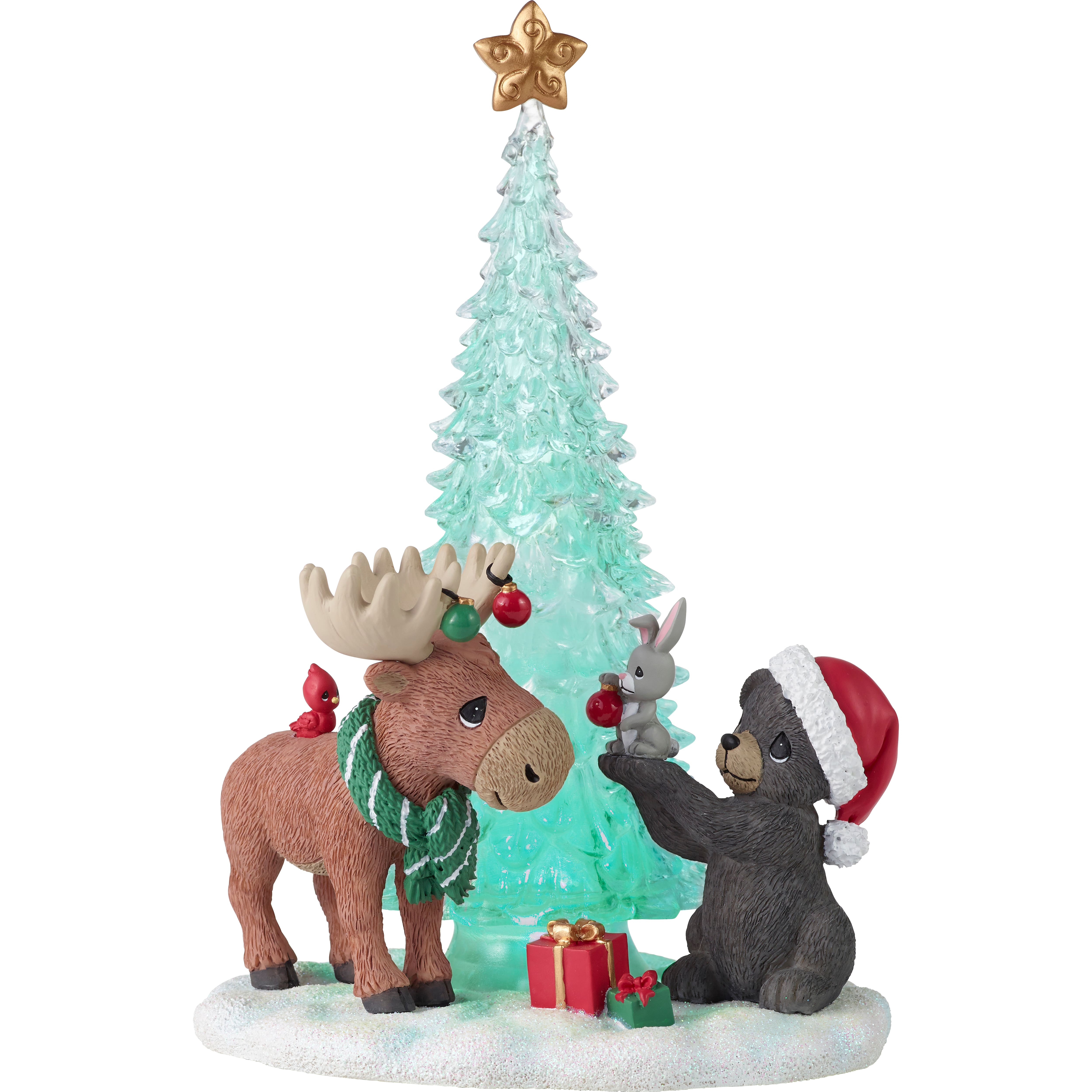 Precious Moments 8&#x22; It Moose Be Christmastime LED Figurine