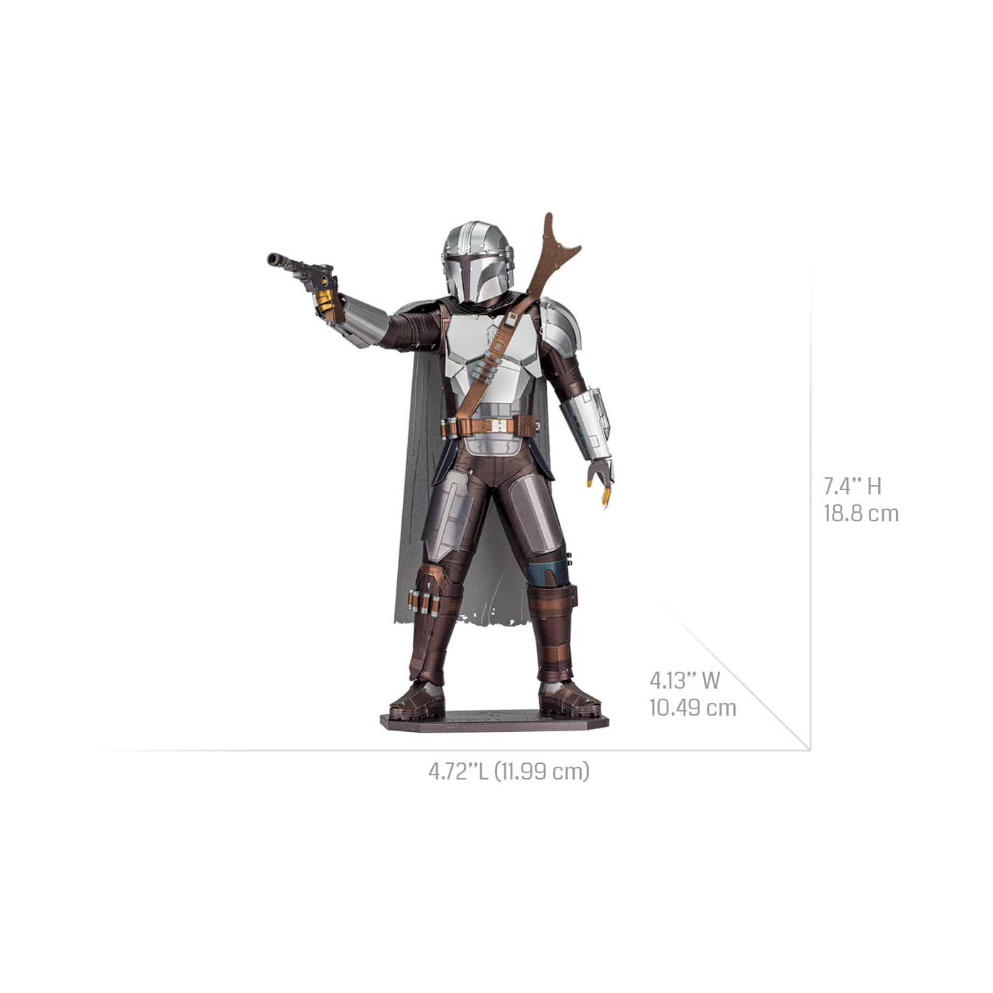 Metal Earth Premium Series ICONX 3D Metal Model Kit - Star Wars The Mandalorian