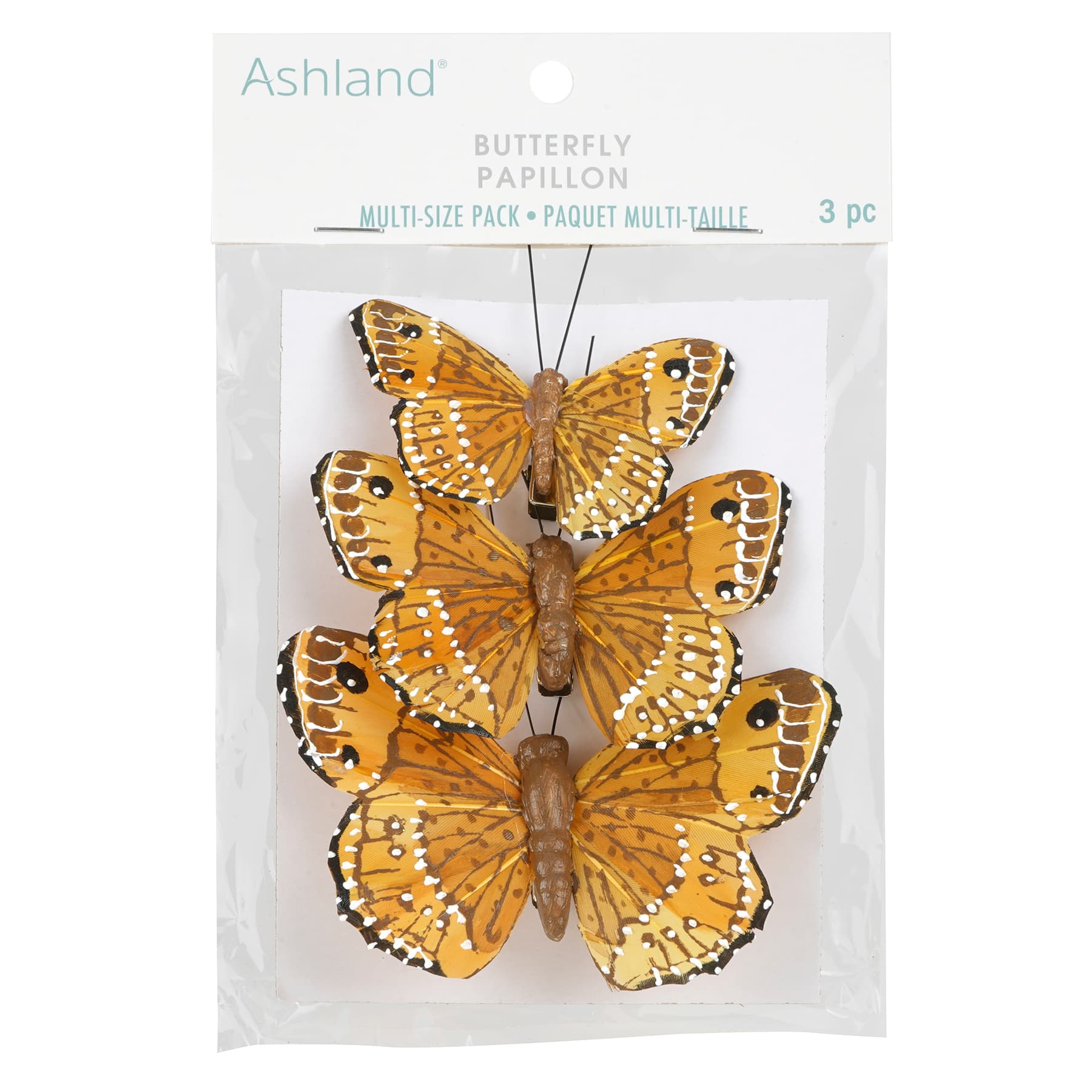 8 Packs: 3 ct. (24 total) Butterfly Embellishments by Ashland®